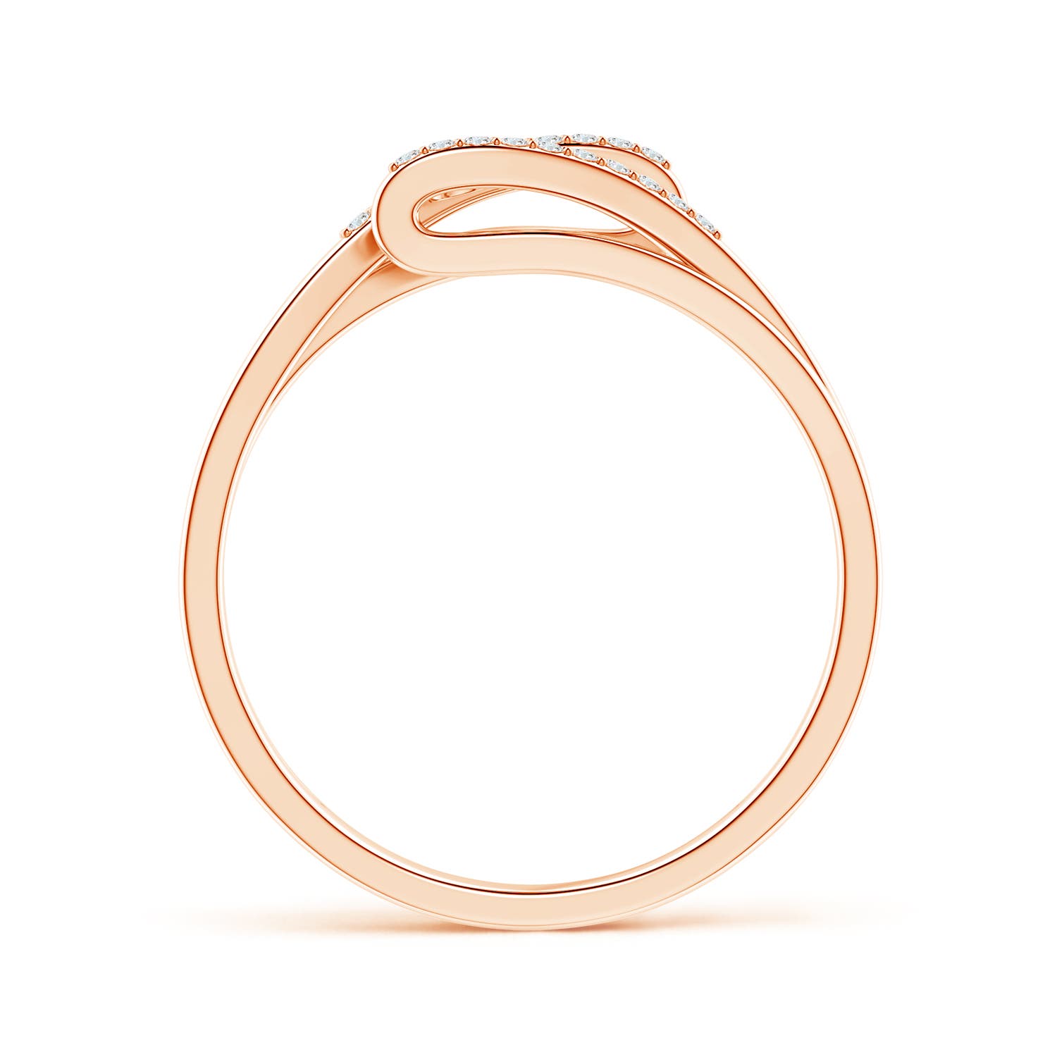 G, VS2 / 0.17 CT / 14 KT Rose Gold