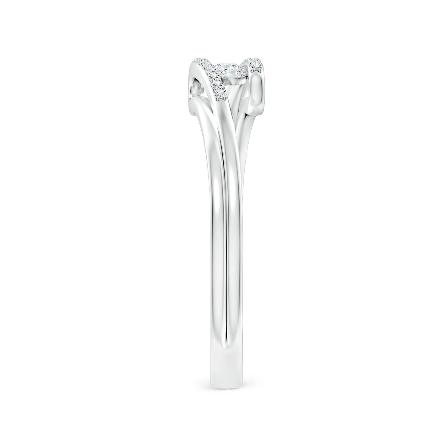 G, VS2 / 0.17 CT / 14 KT White Gold