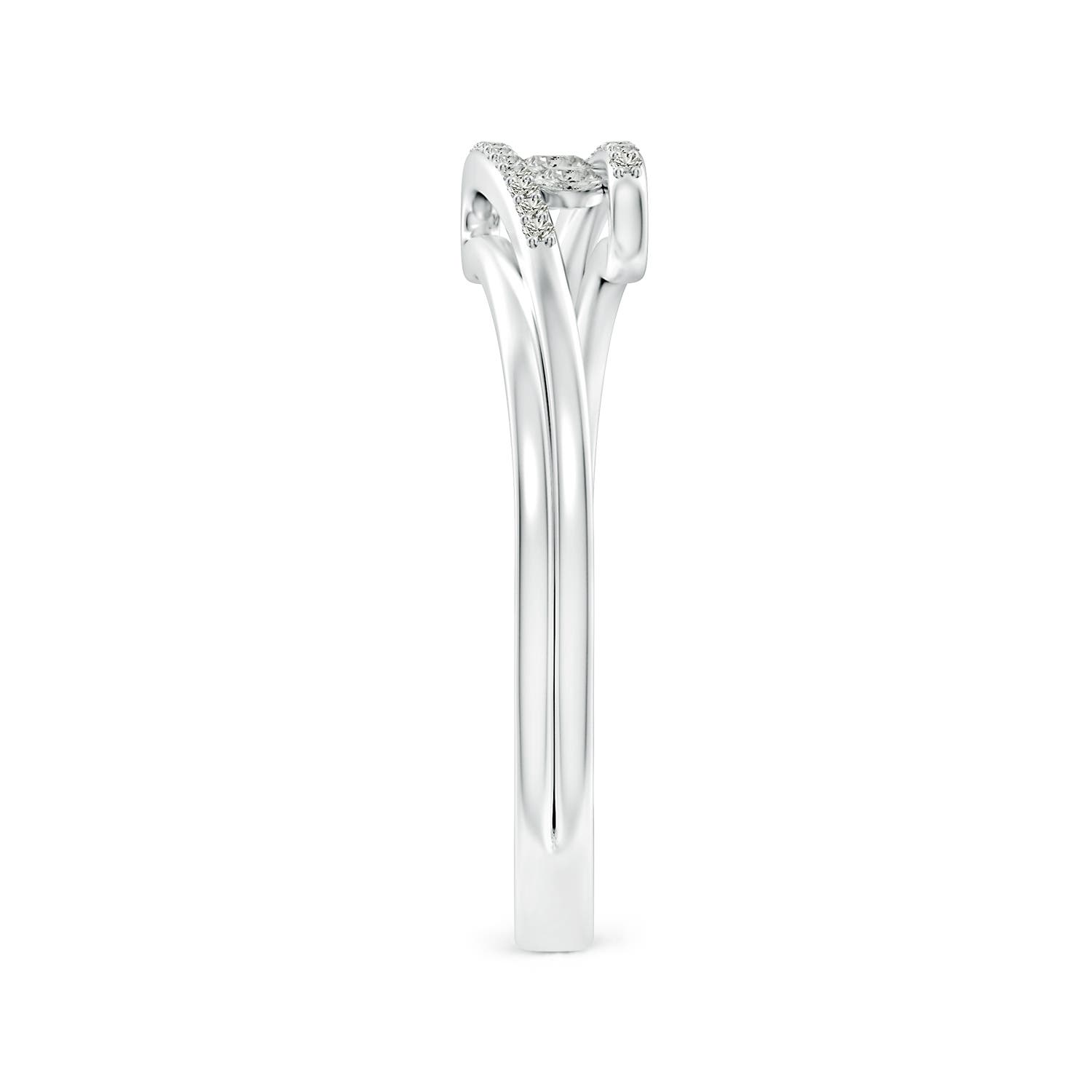 K, I3 / 0.17 CT / 14 KT White Gold