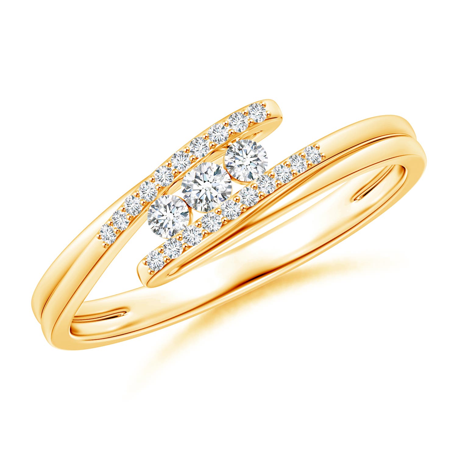 G, VS2 / 0.17 CT / 14 KT Yellow Gold