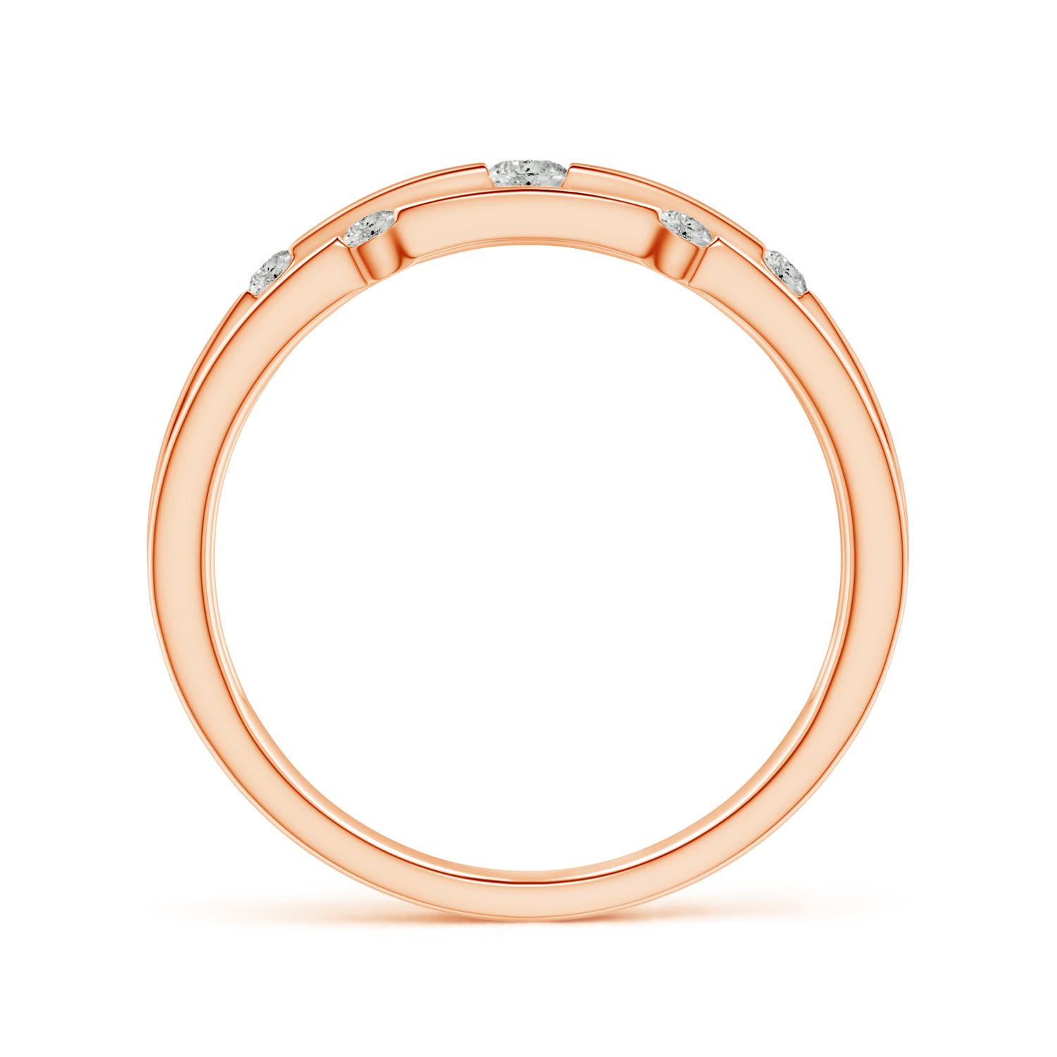 K, I3 / 0.23 CT / 14 KT Rose Gold