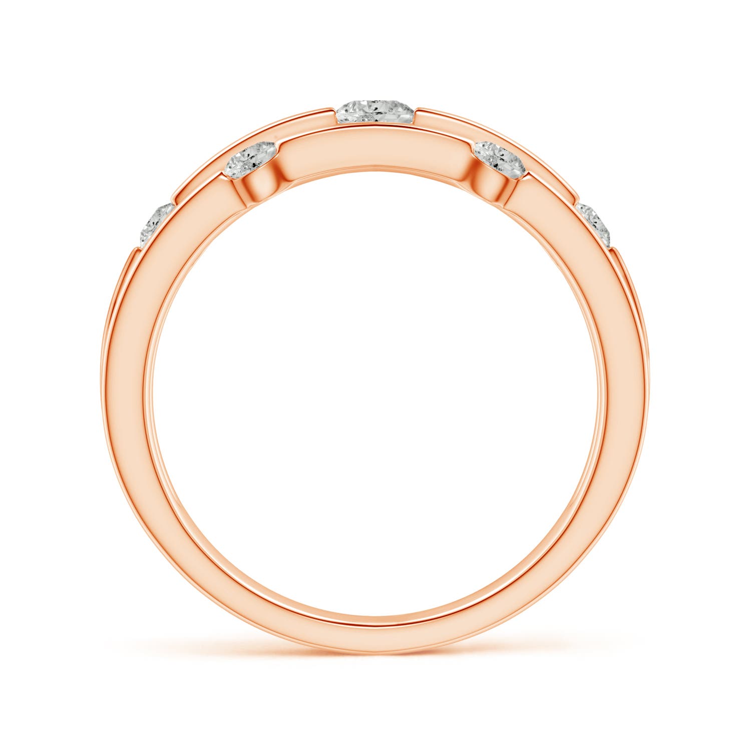 K, I3 / 0.5 CT / 14 KT Rose Gold