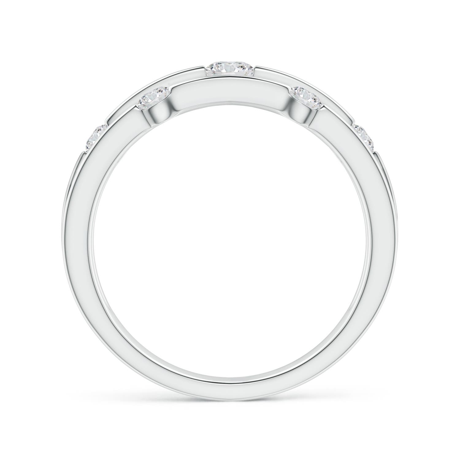 H, SI2 / 0.5 CT / 14 KT White Gold