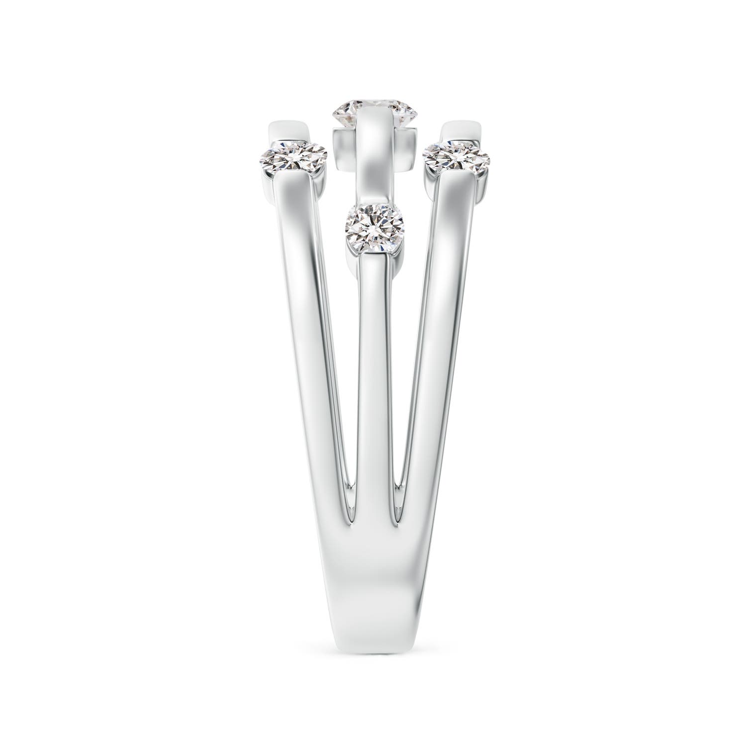 I-J, I1-I2 / 0.5 CT / 14 KT White Gold