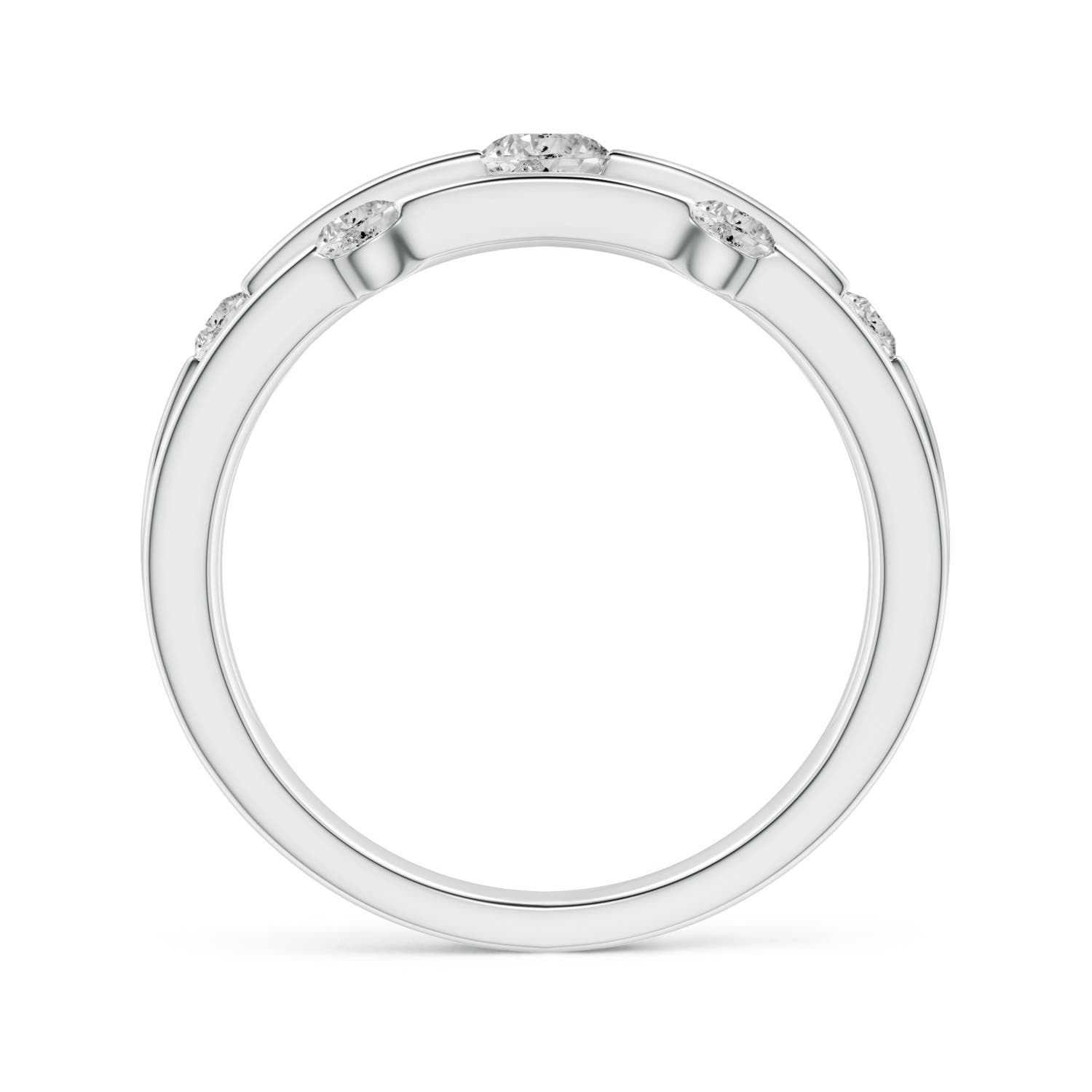 K, I3 / 0.76 CT / 14 KT White Gold