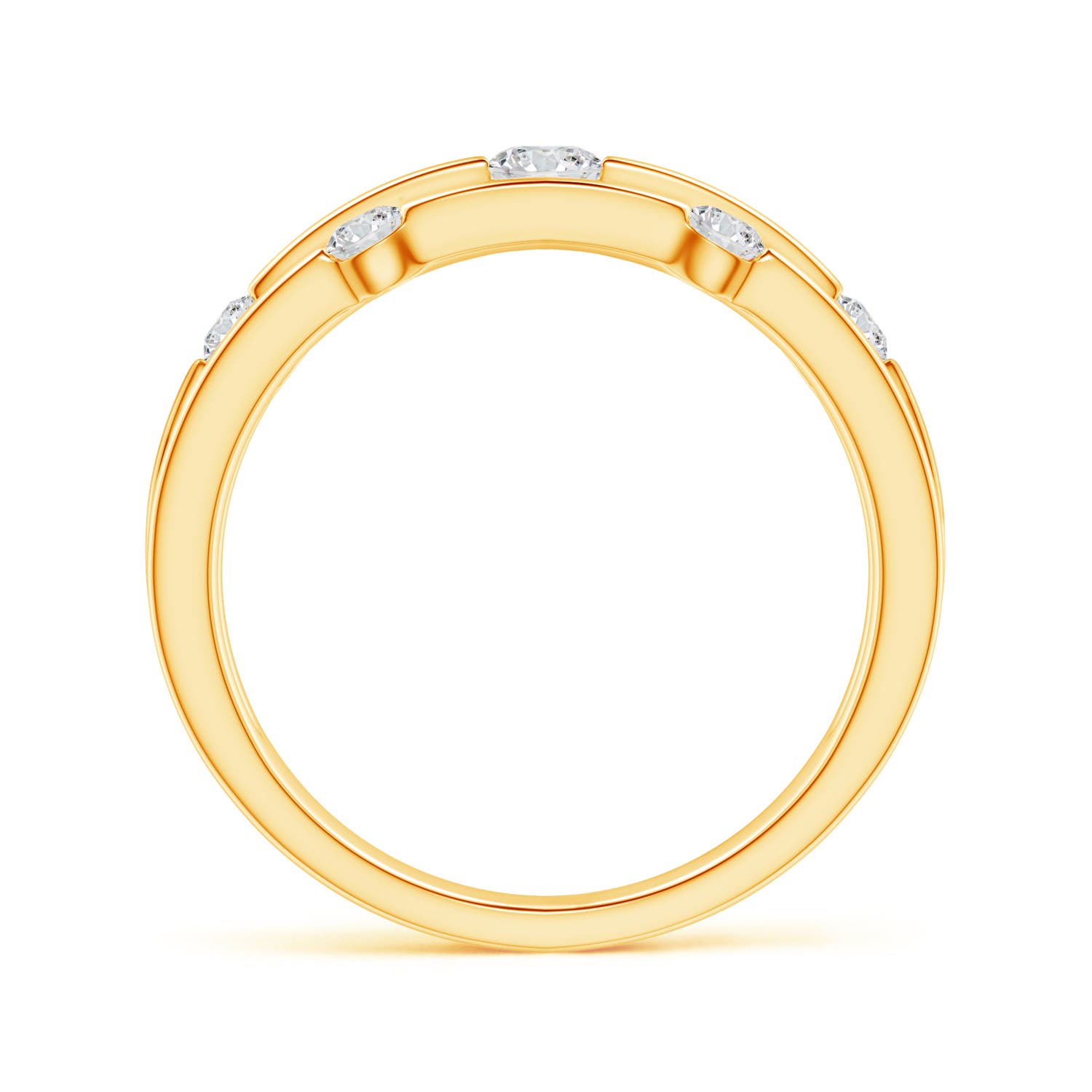 H, SI2 / 0.5 CT / 14 KT Yellow Gold