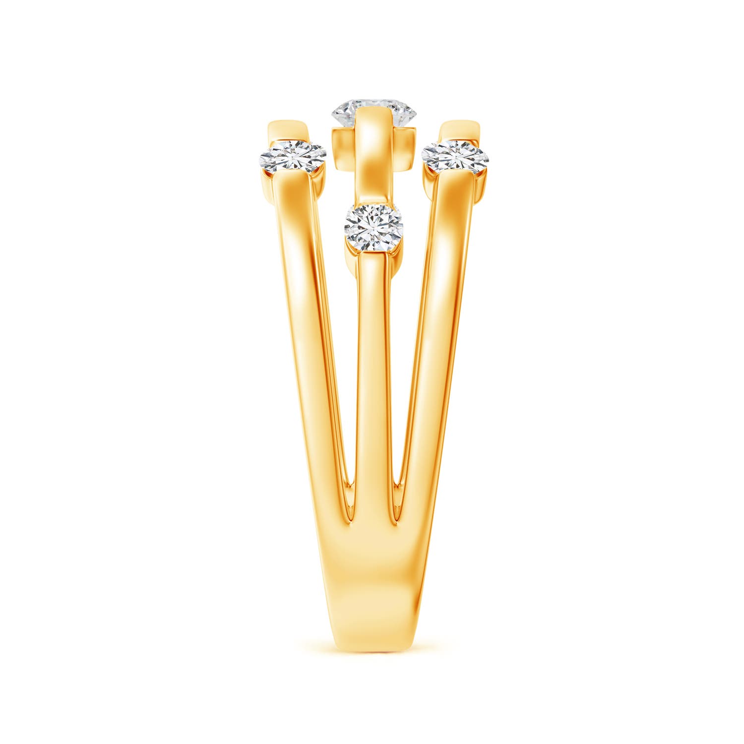 H, SI2 / 0.5 CT / 14 KT Yellow Gold