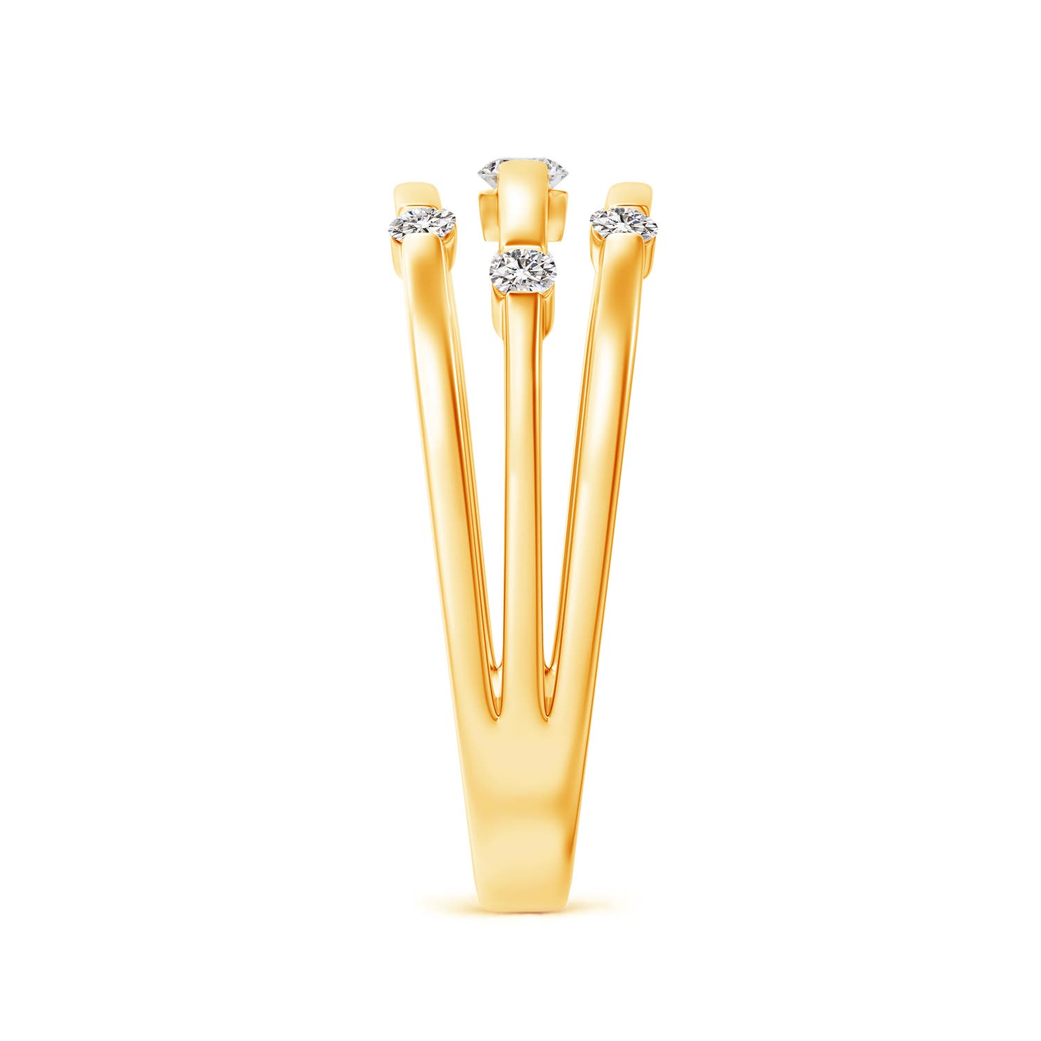 I-J, I1-I2 / 0.23 CT / 14 KT Yellow Gold