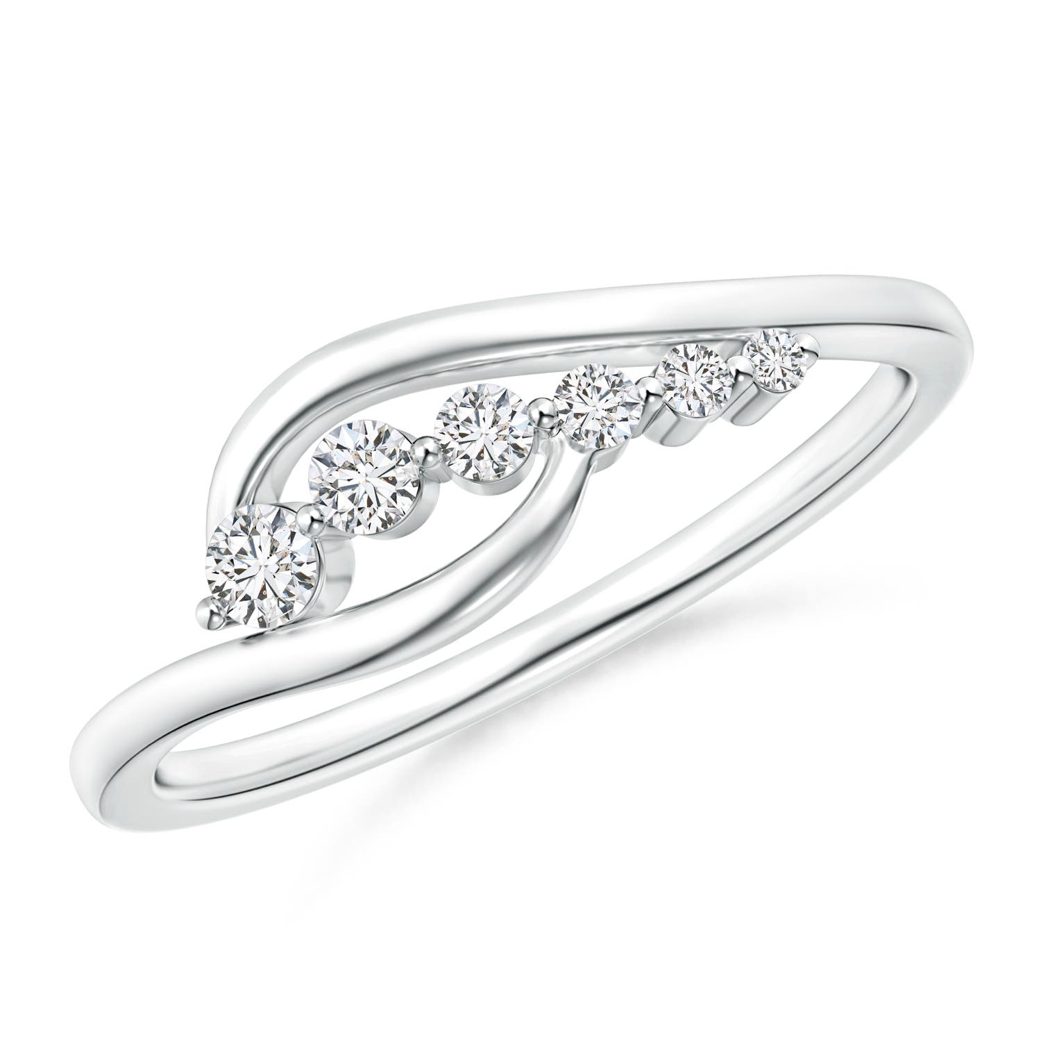 H, SI2 / 0.18 CT / 14 KT White Gold