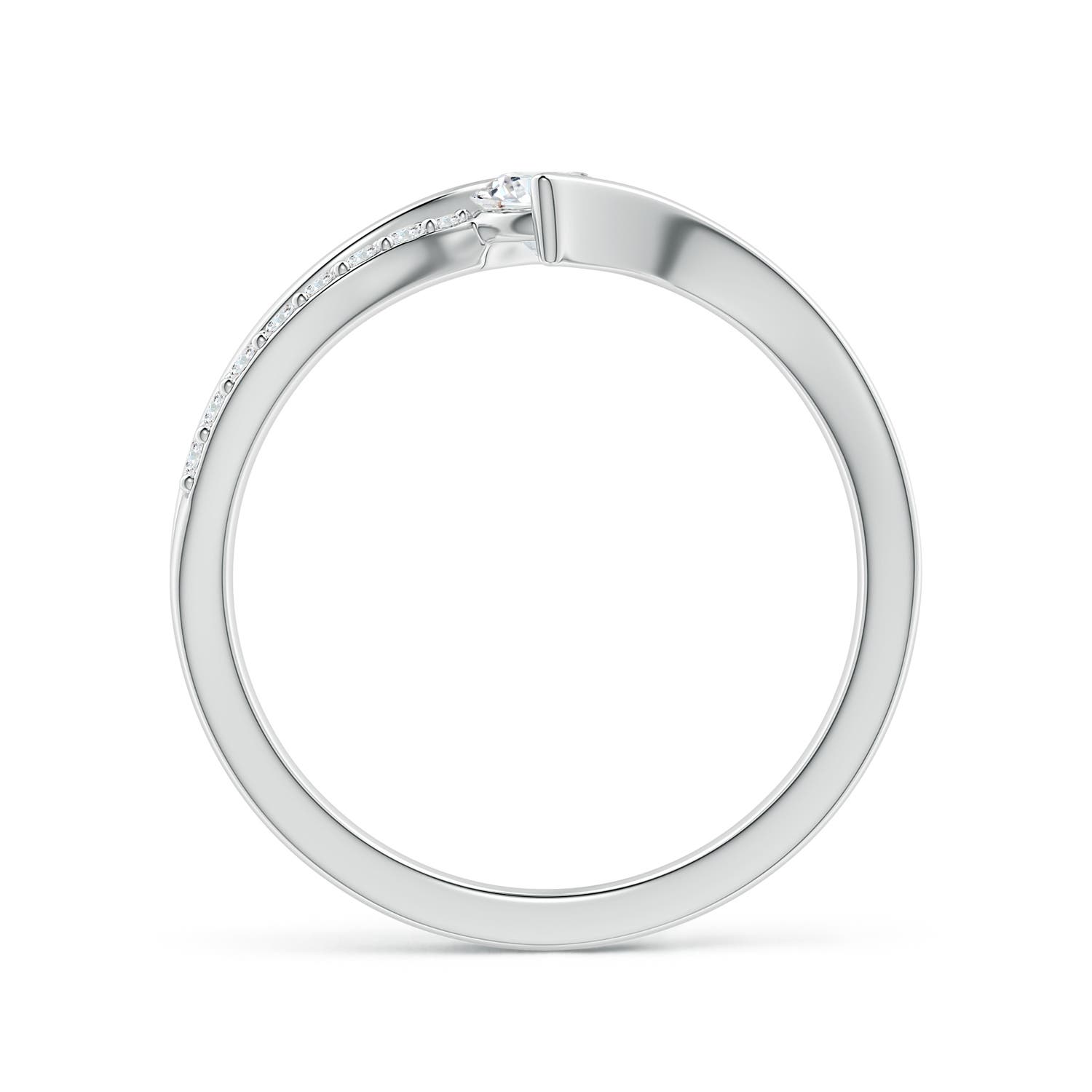 G, VS2 / 0.49 CT / 14 KT White Gold