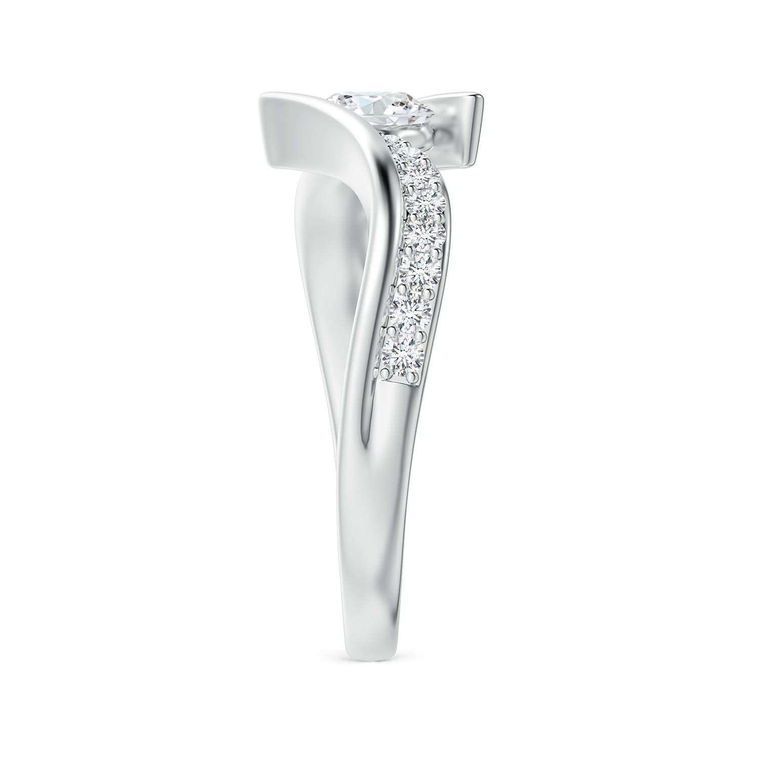 G, VS2 / 0.75 CT / 14 KT White Gold