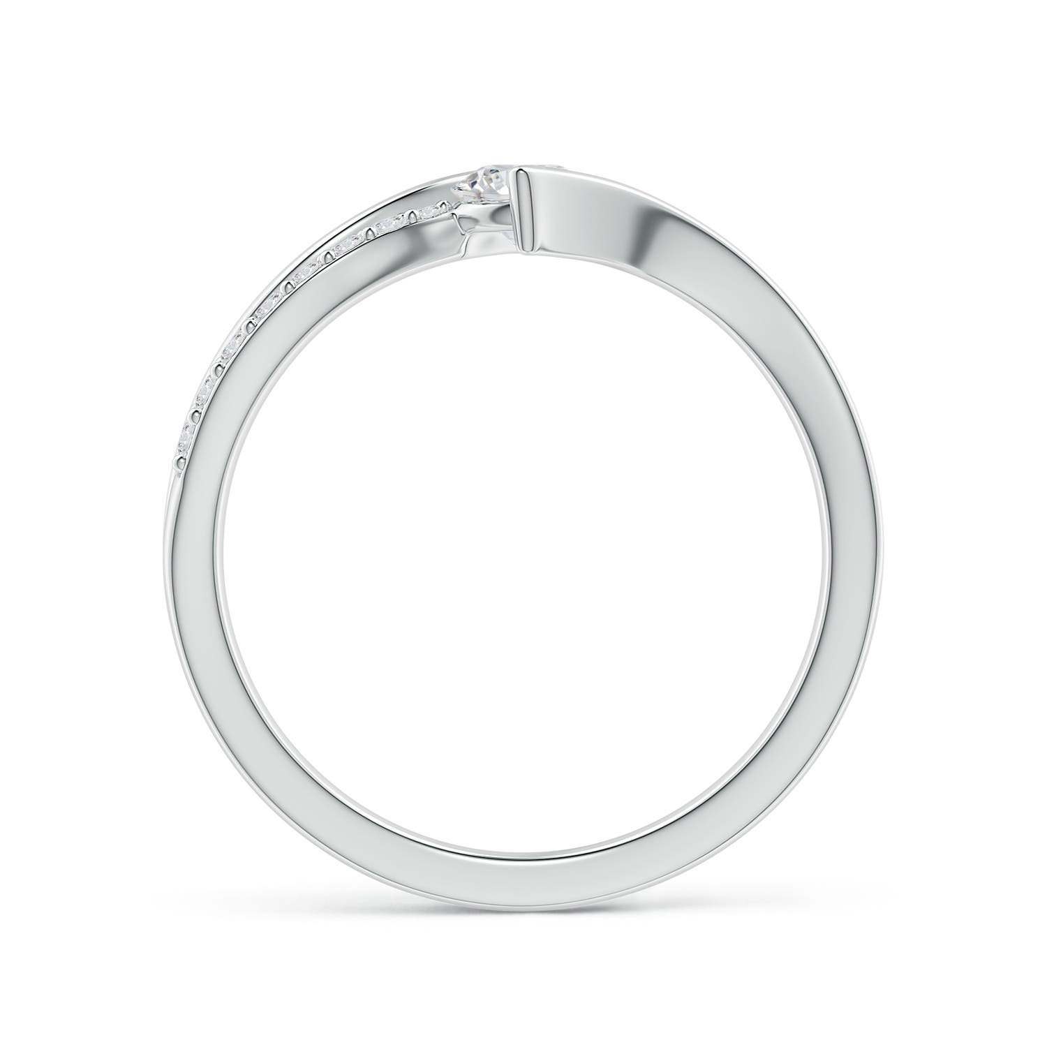 H, SI2 / 0.49 CT / 14 KT White Gold