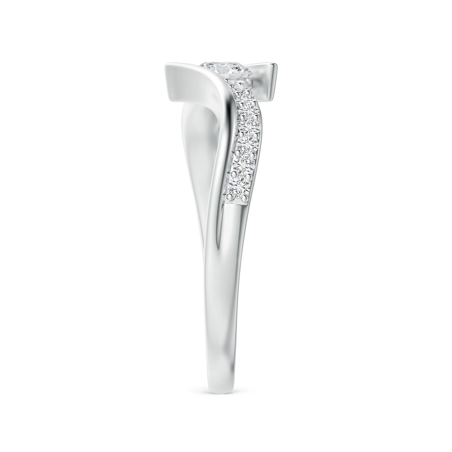 H, SI2 / 0.49 CT / 14 KT White Gold