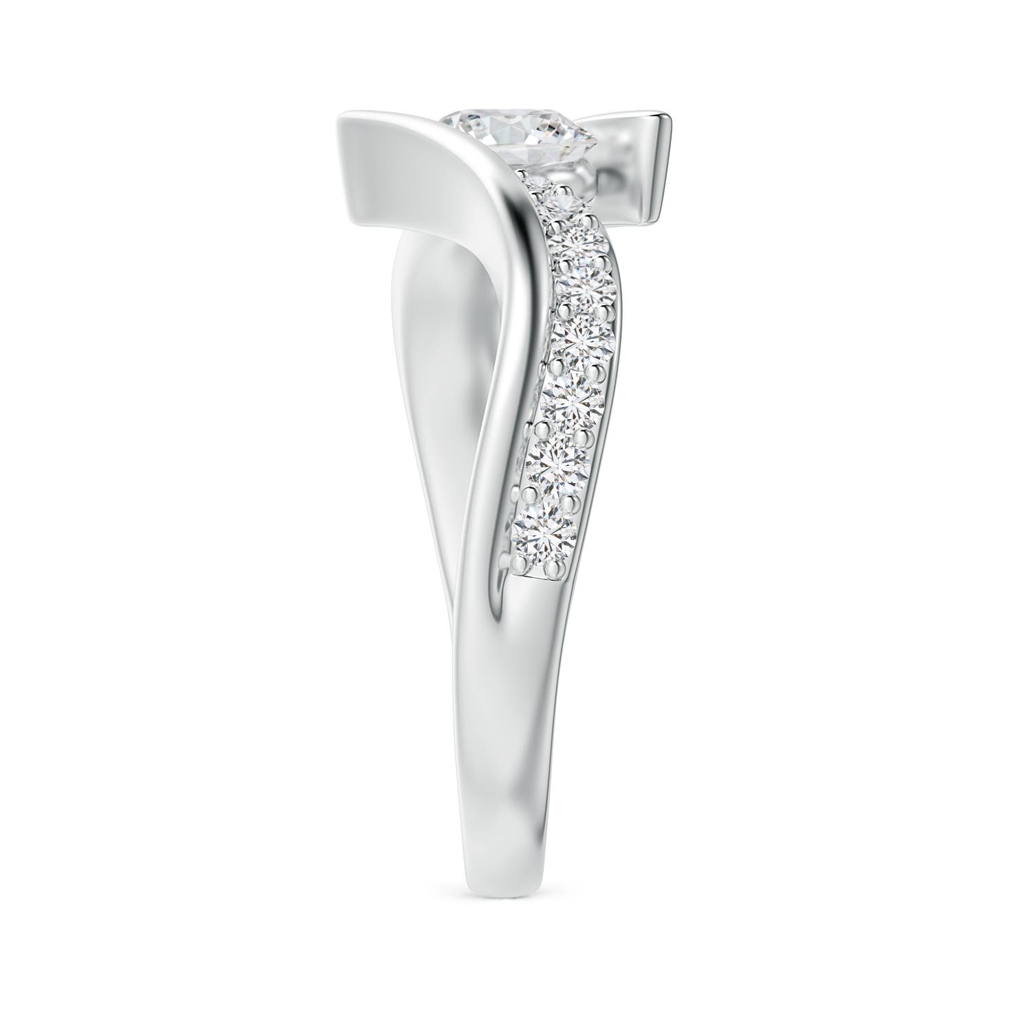 H, SI2 / 1 CT / 14 KT White Gold