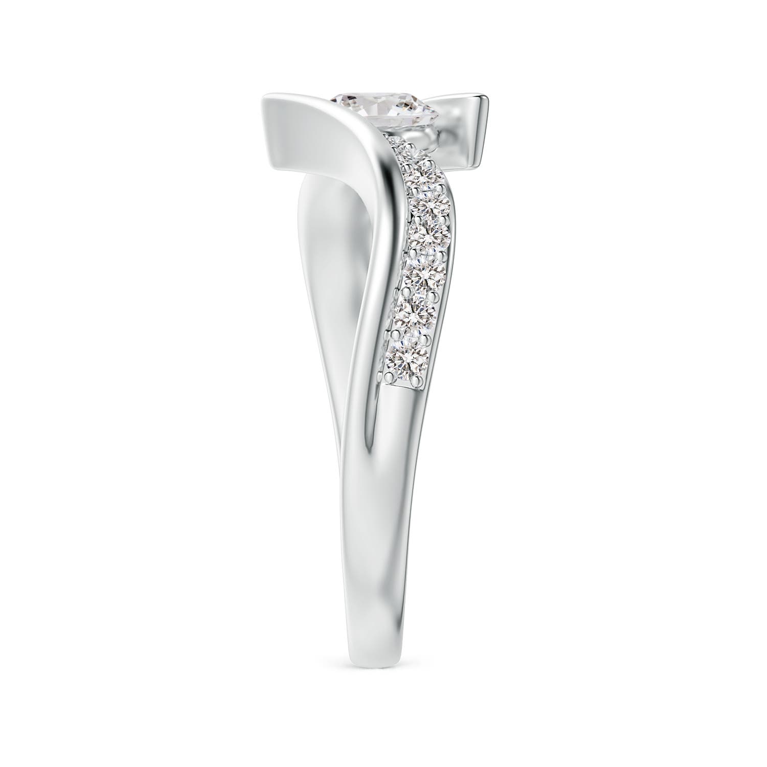 I-J, I1-I2 / 0.75 CT / 14 KT White Gold