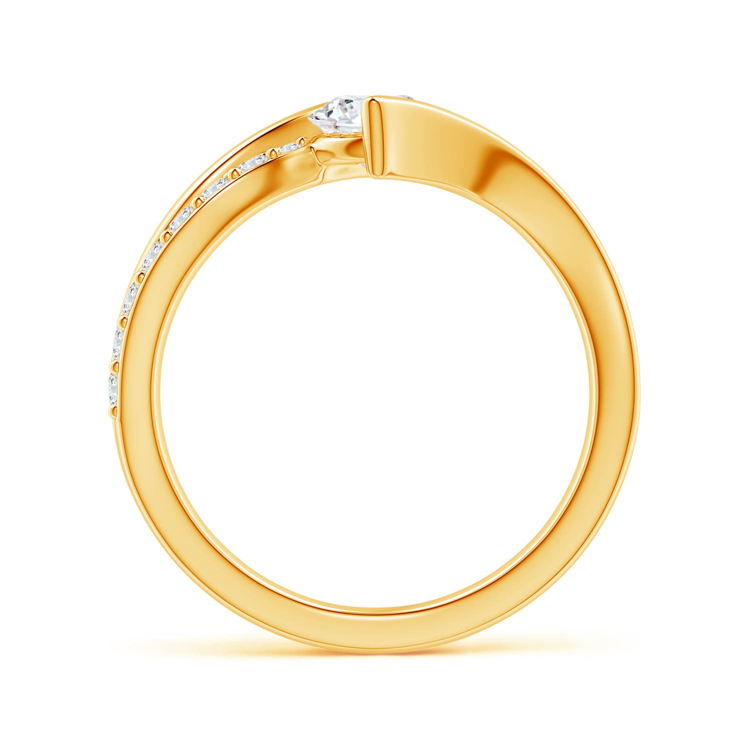 G, VS2 / 1 CT / 14 KT Yellow Gold