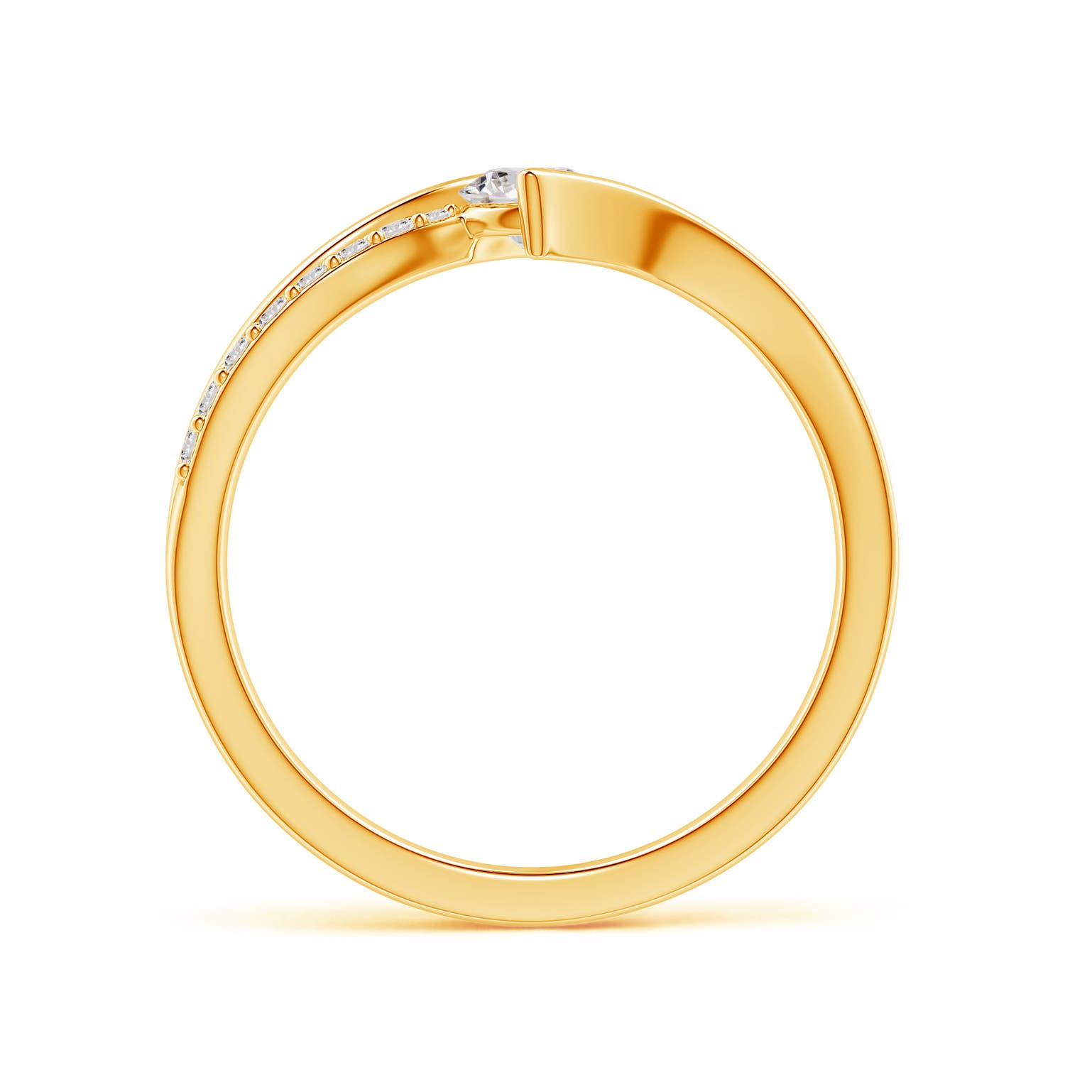 I-J, I1-I2 / 0.49 CT / 14 KT Yellow Gold