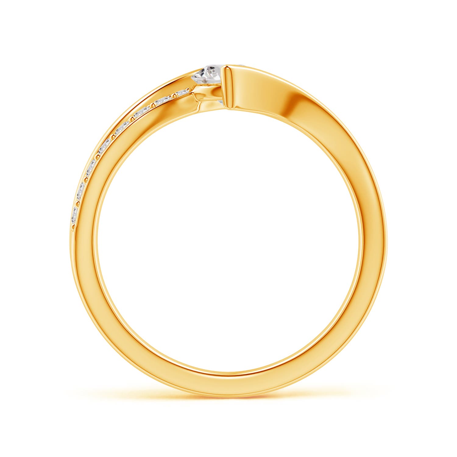 I-J, I1-I2 / 0.75 CT / 14 KT Yellow Gold