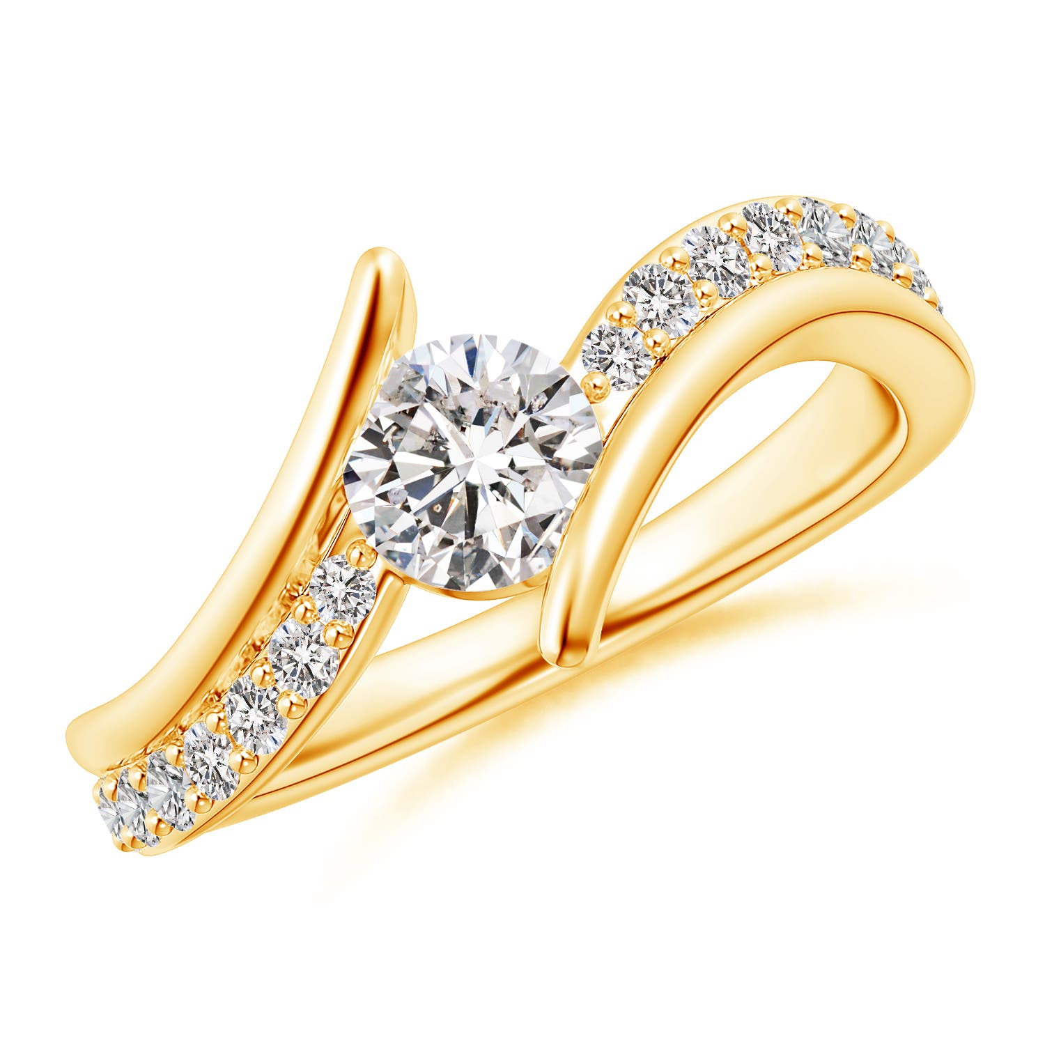 I-J, I1-I2 / 1 CT / 14 KT Yellow Gold