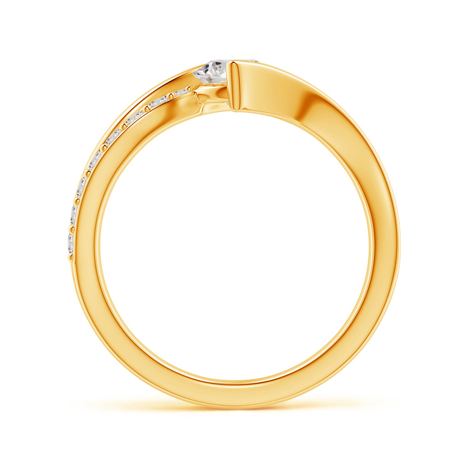 I-J, I1-I2 / 1 CT / 14 KT Yellow Gold