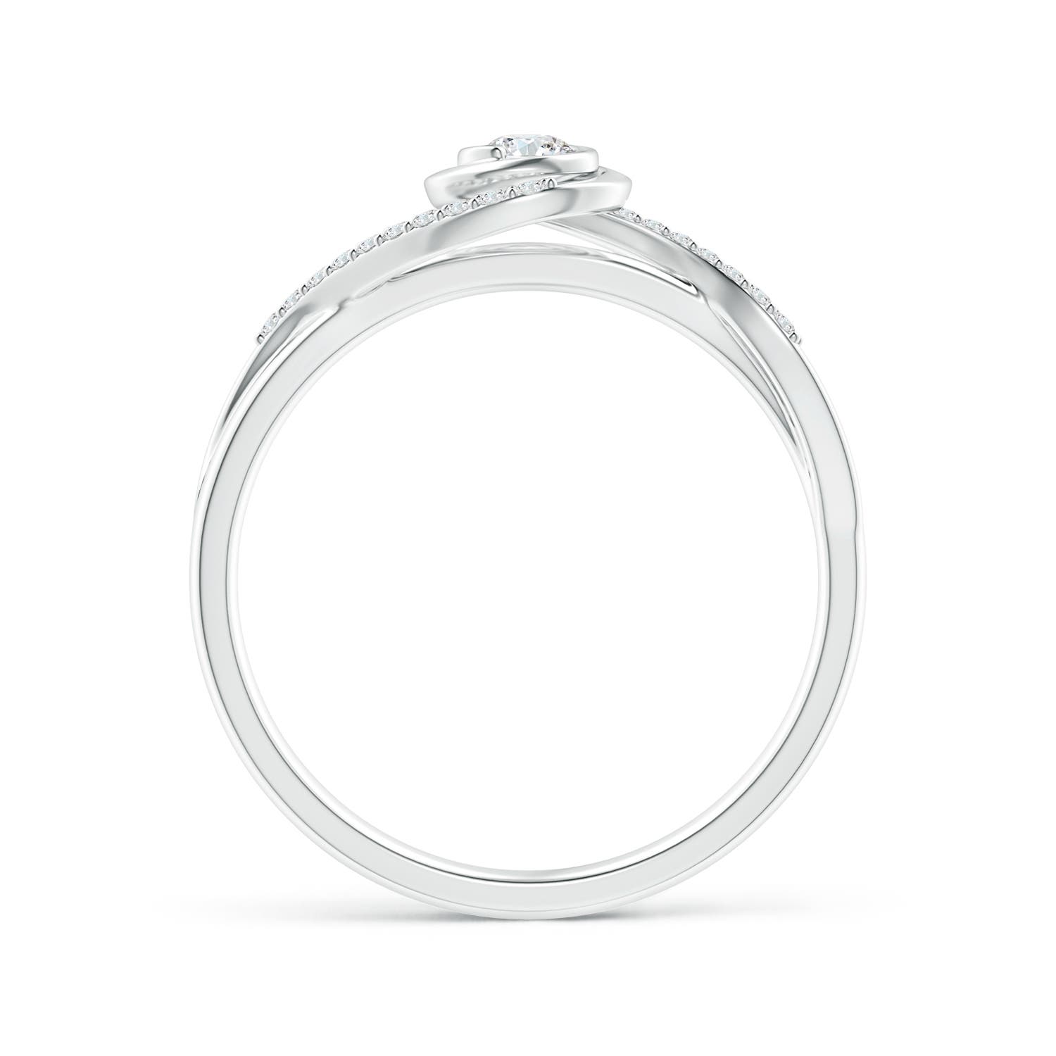 G, VS2 / 0.19 CT / 14 KT White Gold