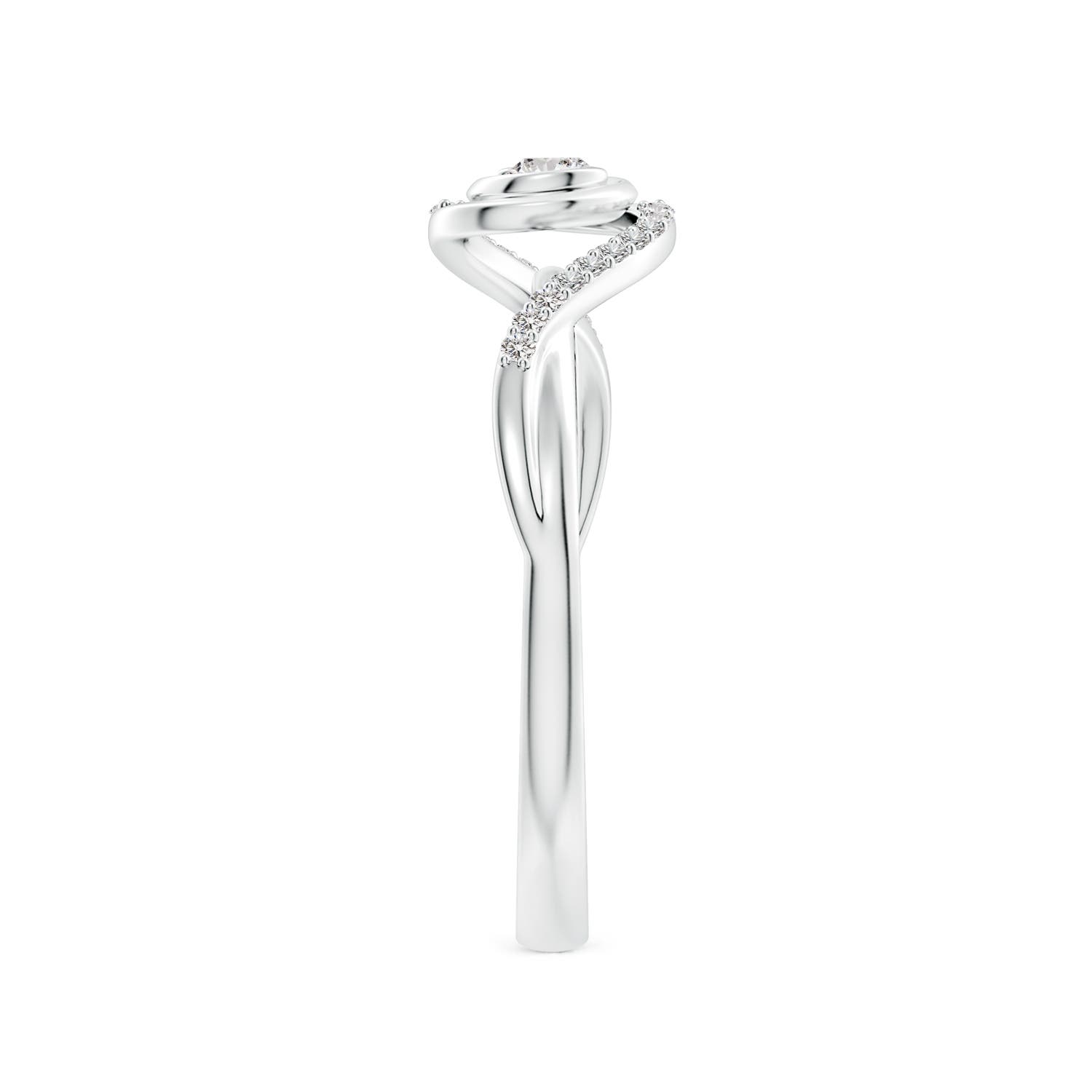 I-J, I1-I2 / 0.19 CT / 14 KT White Gold