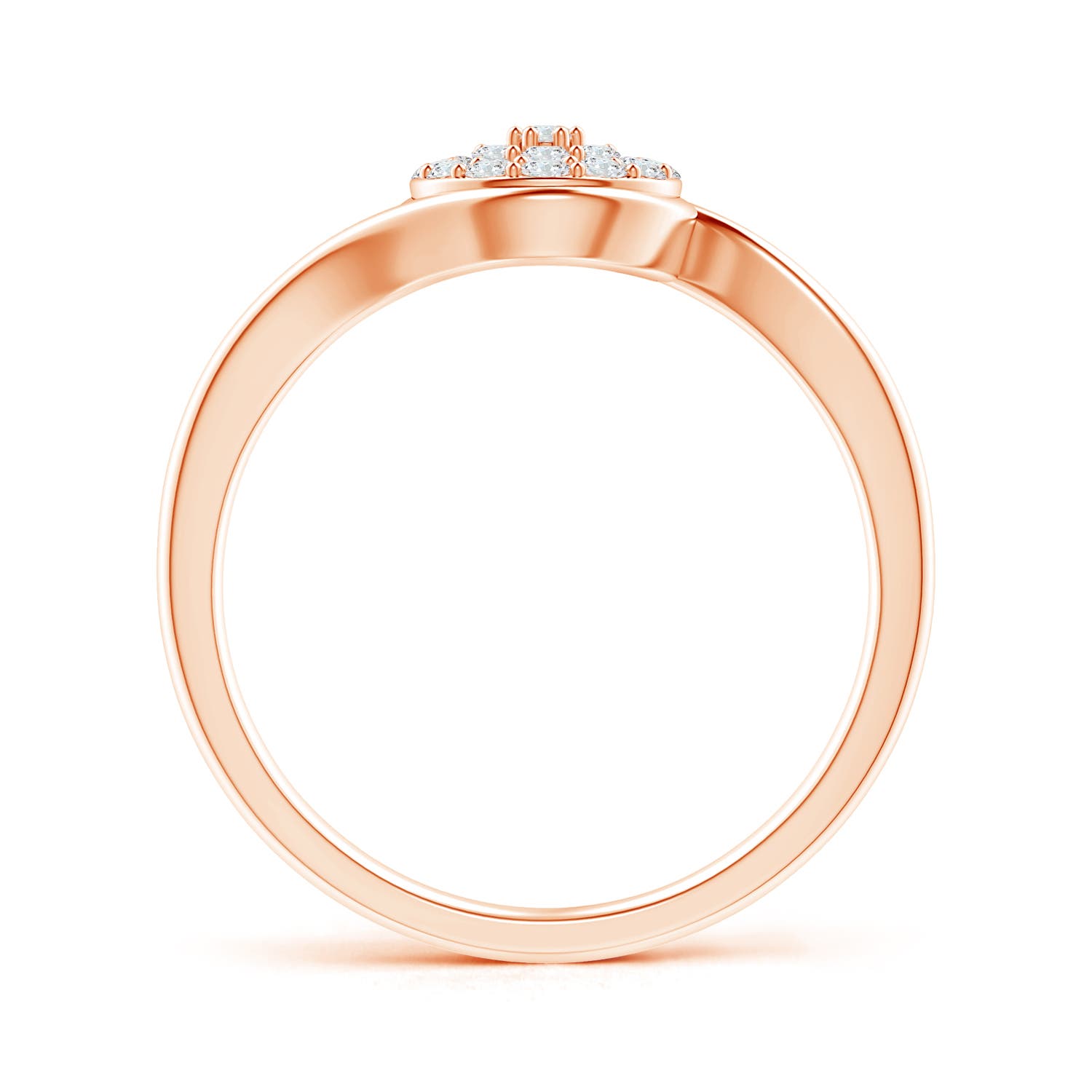 G, VS2 / 0.23 CT / 14 KT Rose Gold