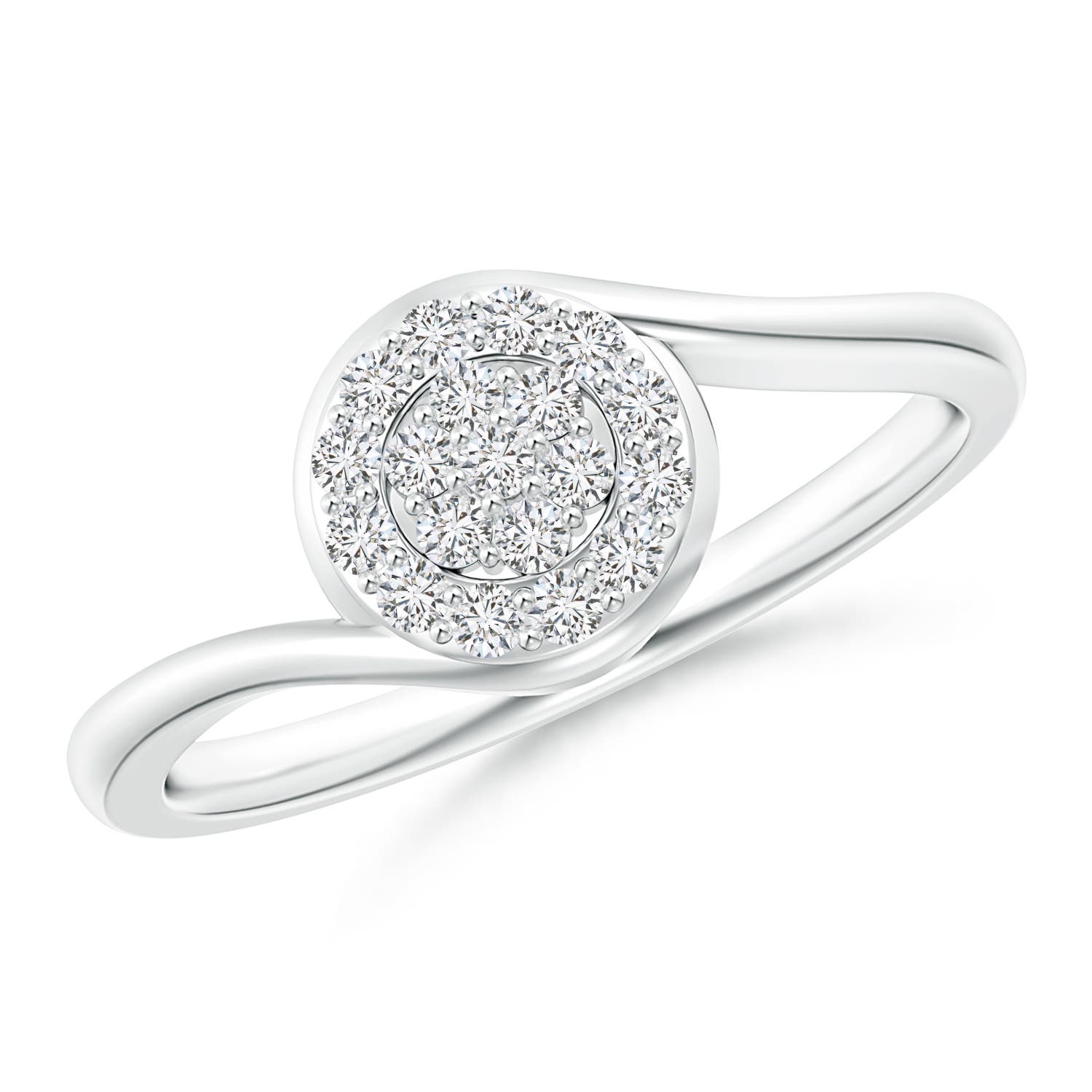 H, SI2 / 0.23 CT / 14 KT White Gold