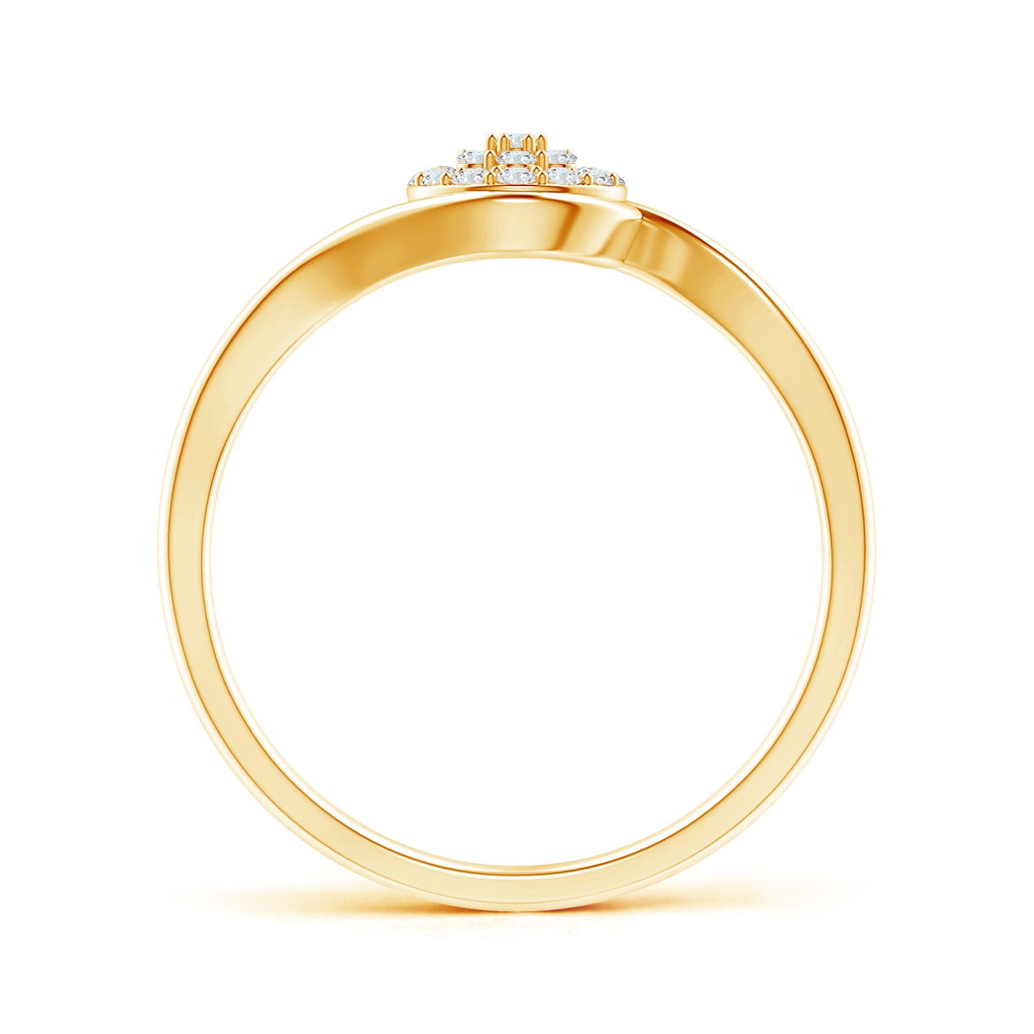 G, VS2 / 0.15 CT / 14 KT Yellow Gold