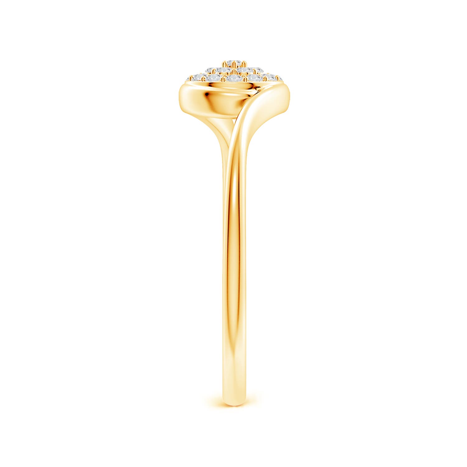 H, SI2 / 0.15 CT / 14 KT Yellow Gold