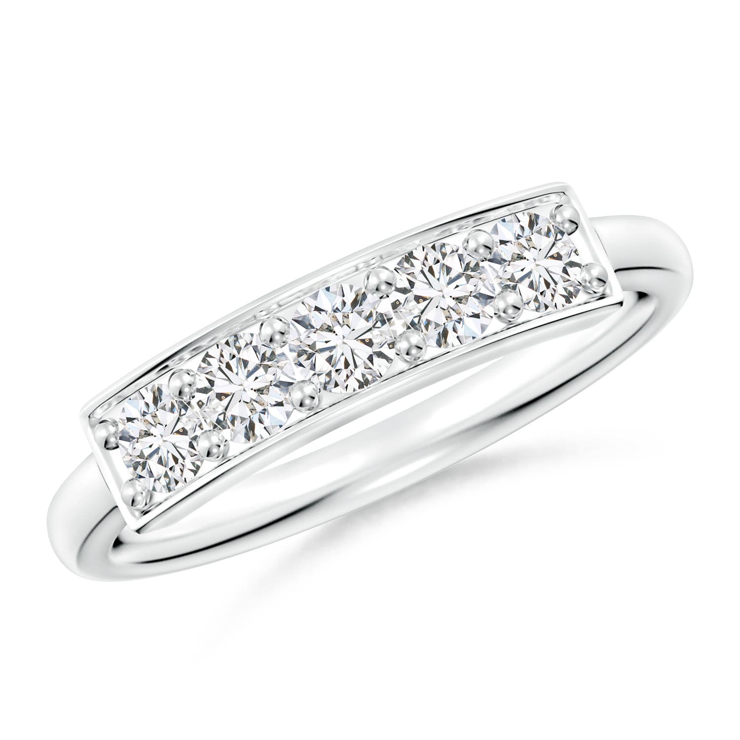 H, SI2 / 0.53 CT / 14 KT White Gold