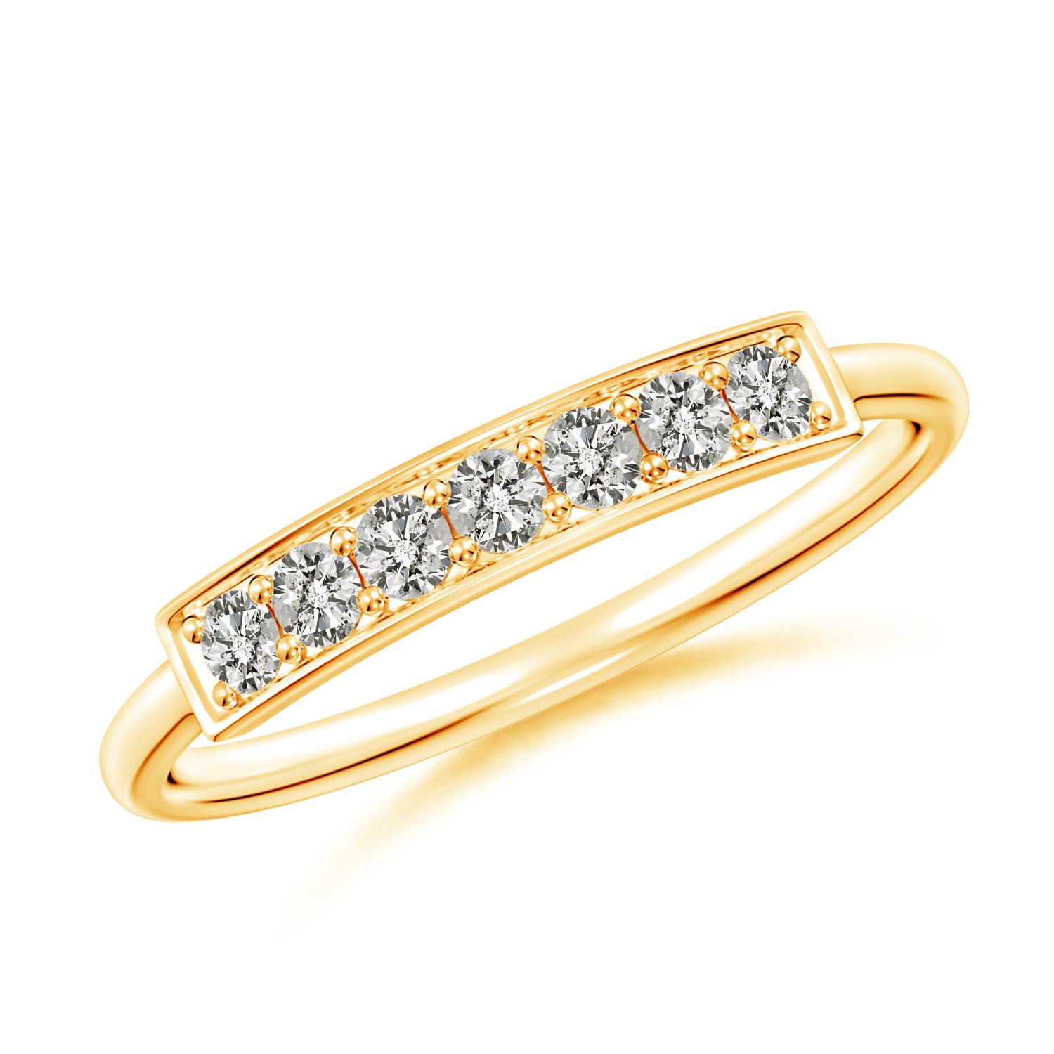 K, I3 / 0.25 CT / 14 KT Yellow Gold