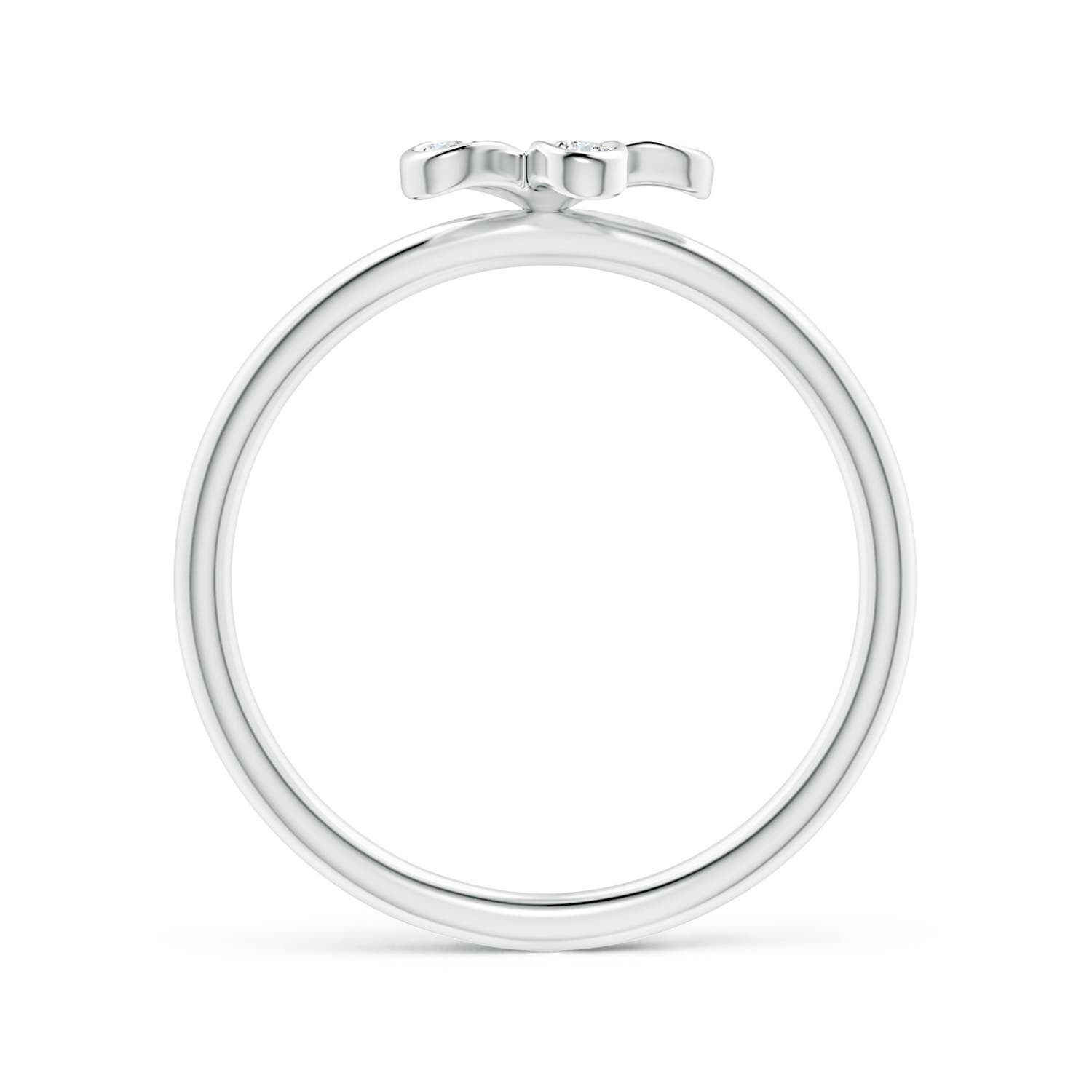 G, VS2 / 0.12 CT / 14 KT White Gold