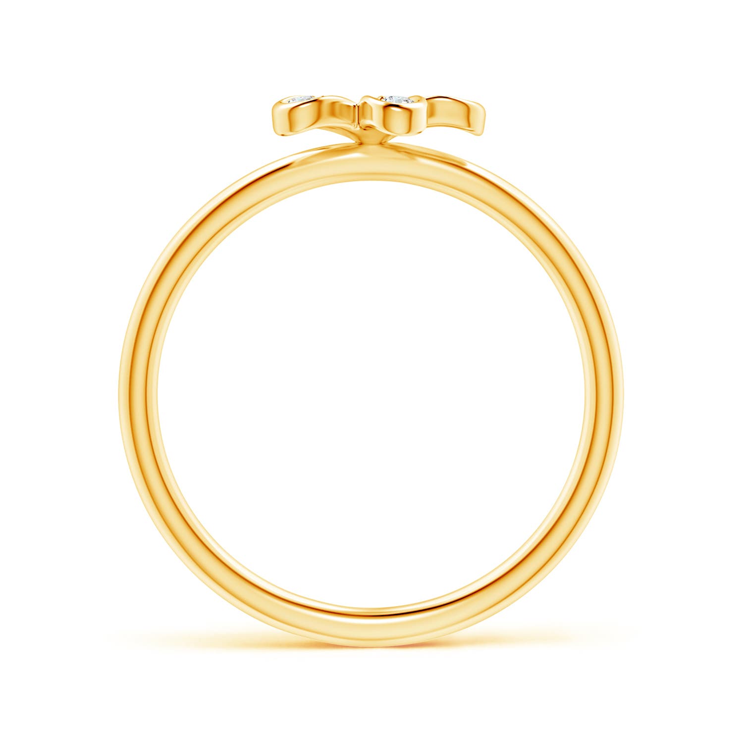 G, VS2 / 0.12 CT / 14 KT Yellow Gold