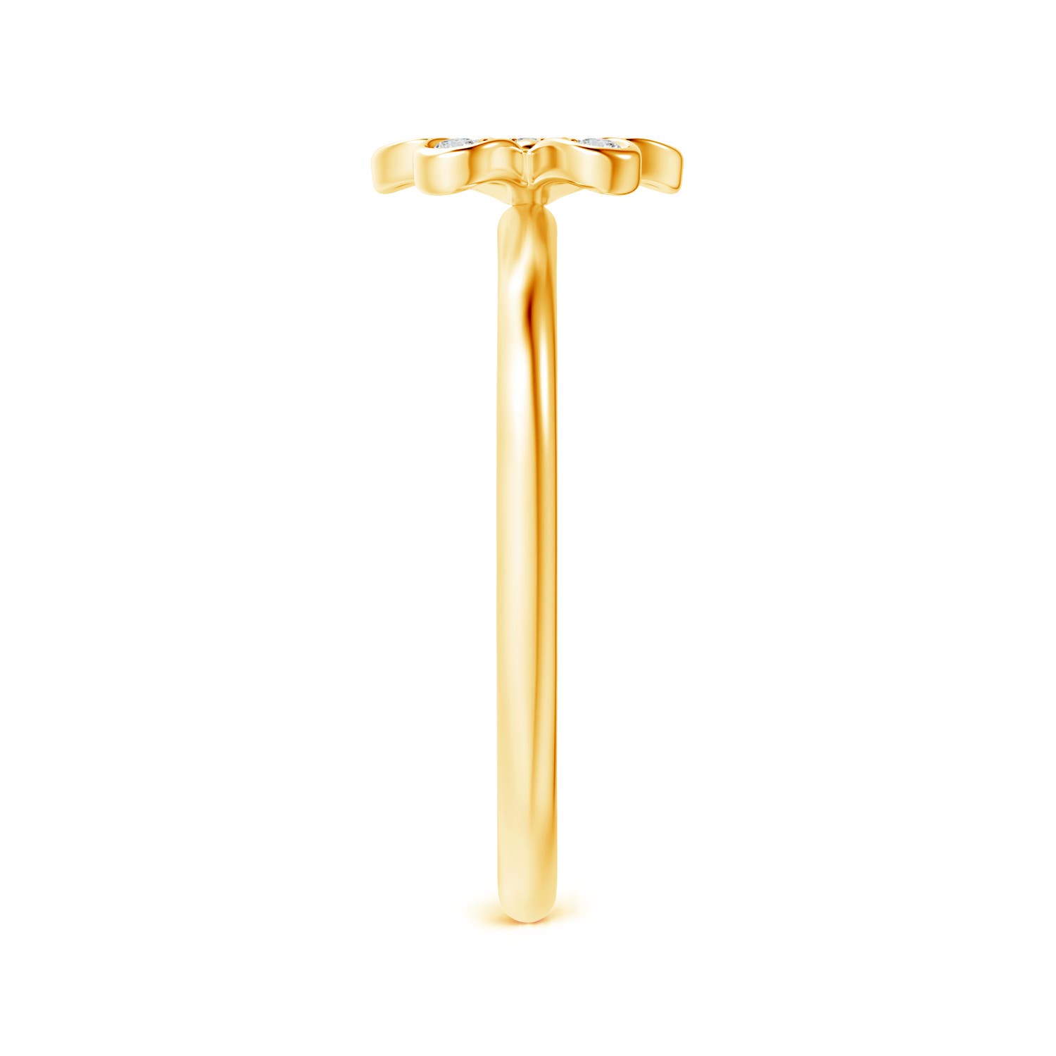 H, SI2 / 0.12 CT / 14 KT Yellow Gold