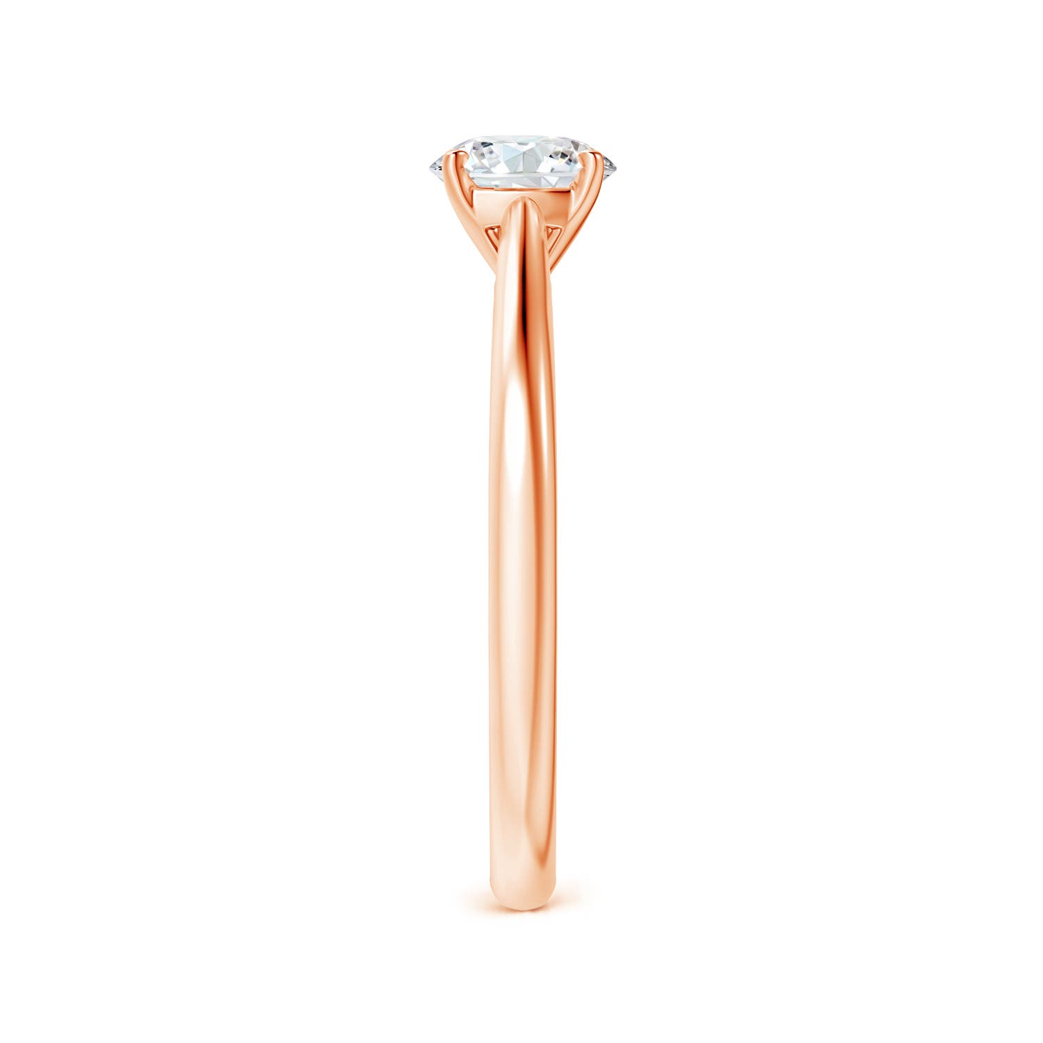 G, VS2 / 0.75 CT / 14 KT Rose Gold