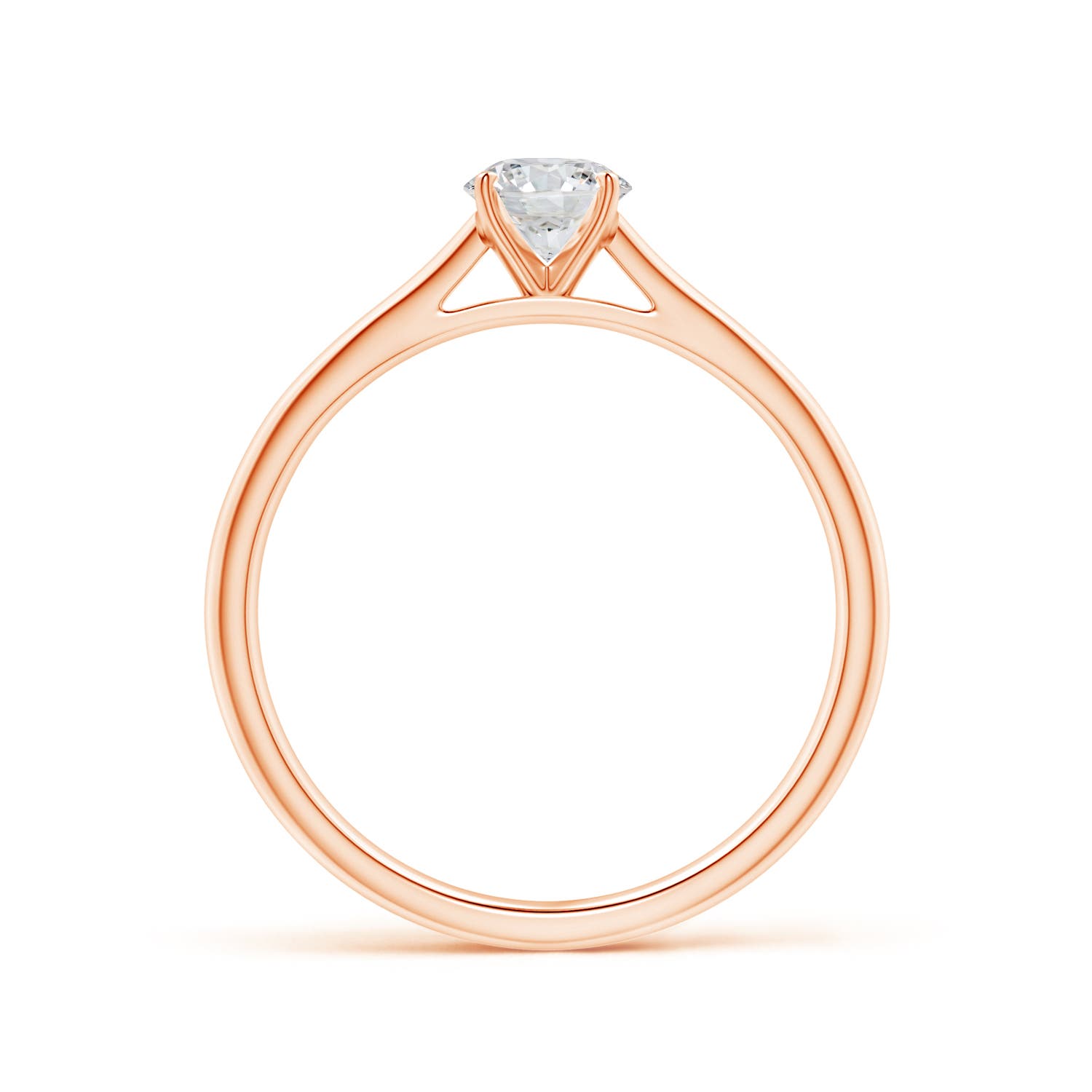 H, SI2 / 0.5 CT / 14 KT Rose Gold