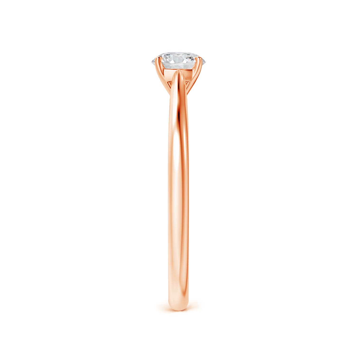 H, SI2 / 0.5 CT / 14 KT Rose Gold