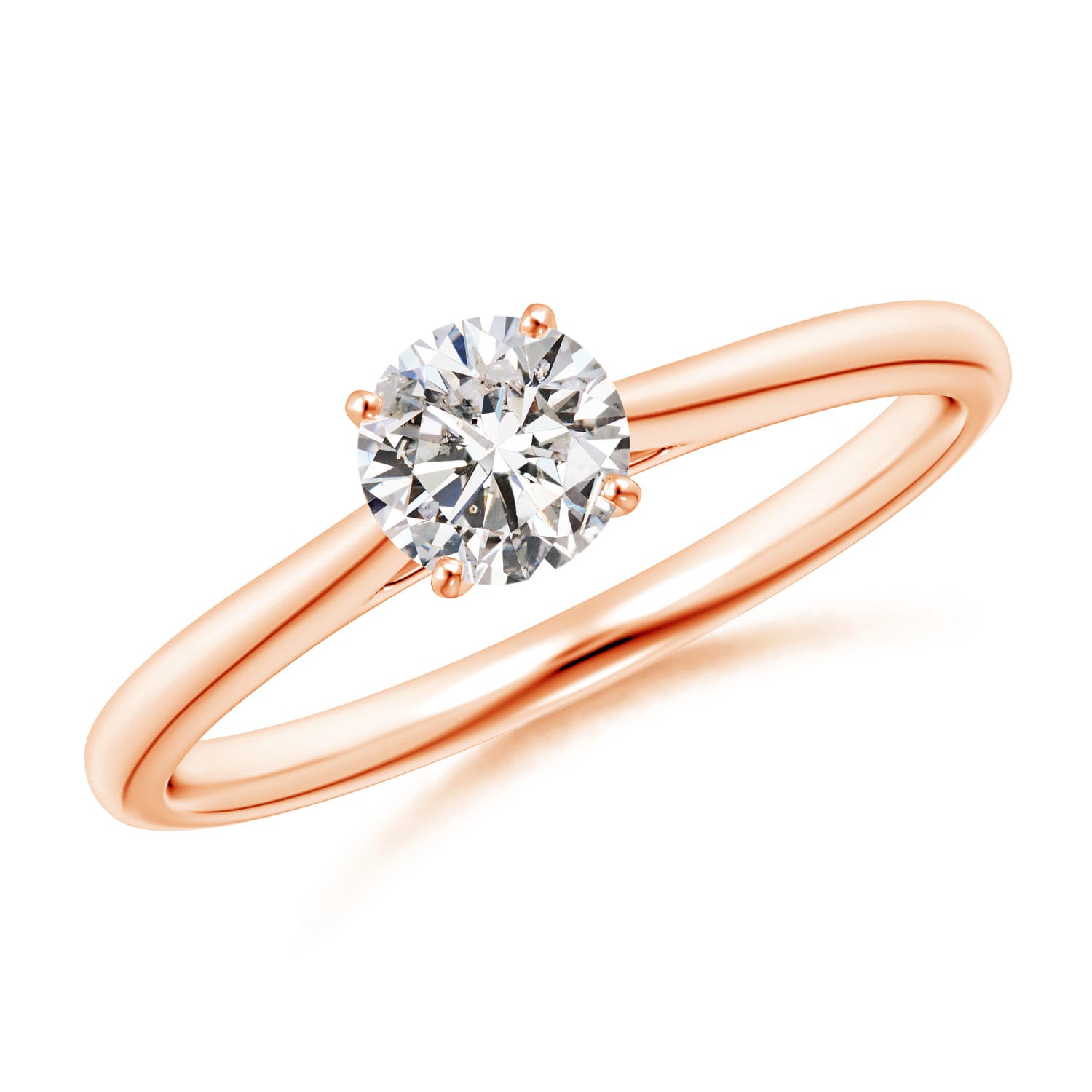 I-J, I1-I2 / 0.5 CT / 14 KT Rose Gold