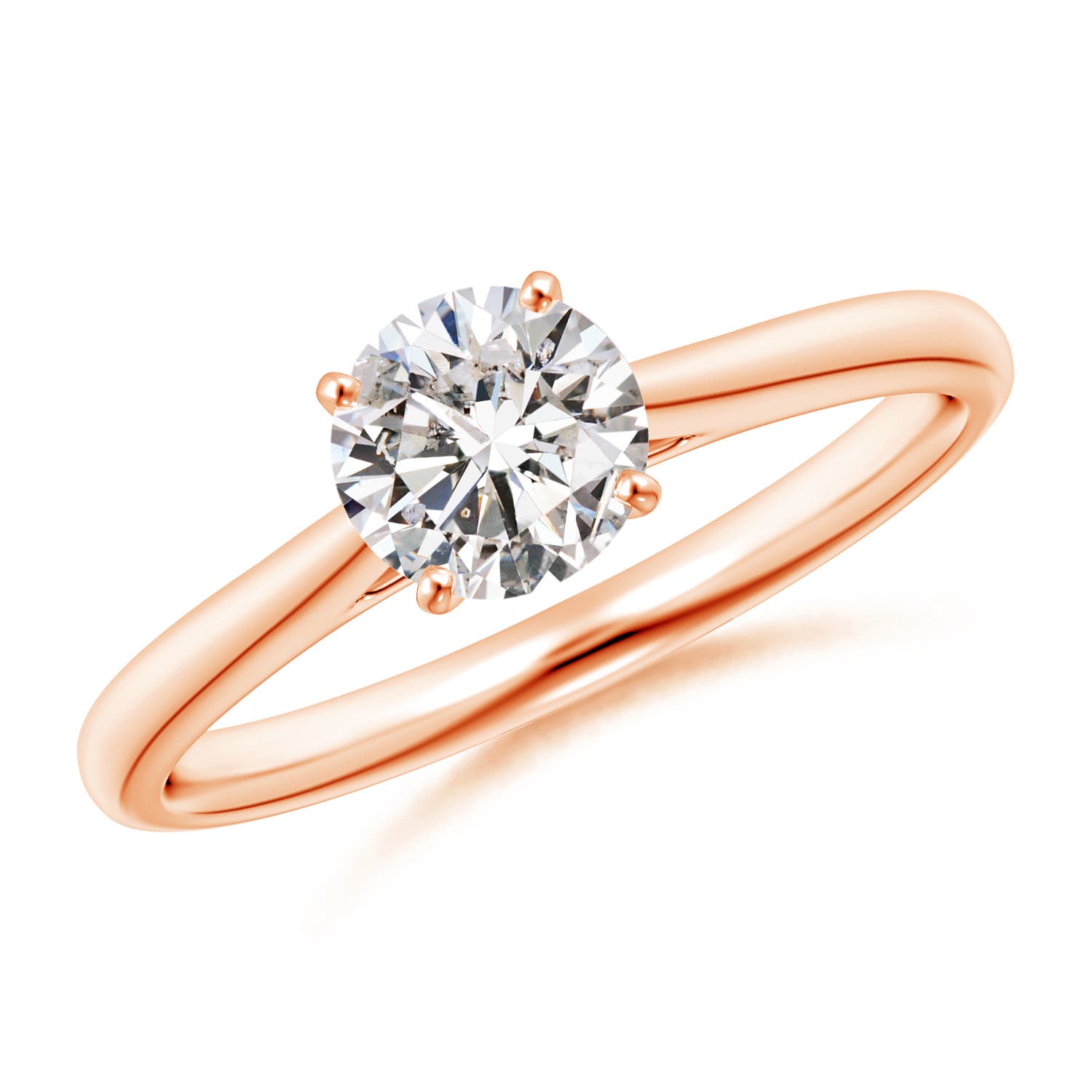 I-J, I1-I2 / 0.75 CT / 14 KT Rose Gold