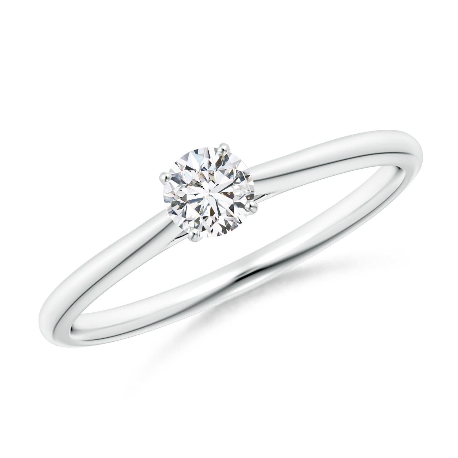 H, SI2 / 0.25 CT / 14 KT White Gold