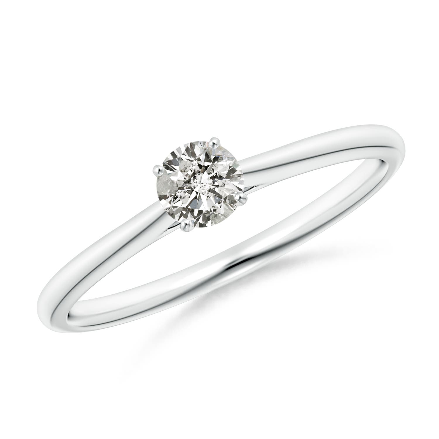 K, I3 / 0.25 CT / 14 KT White Gold