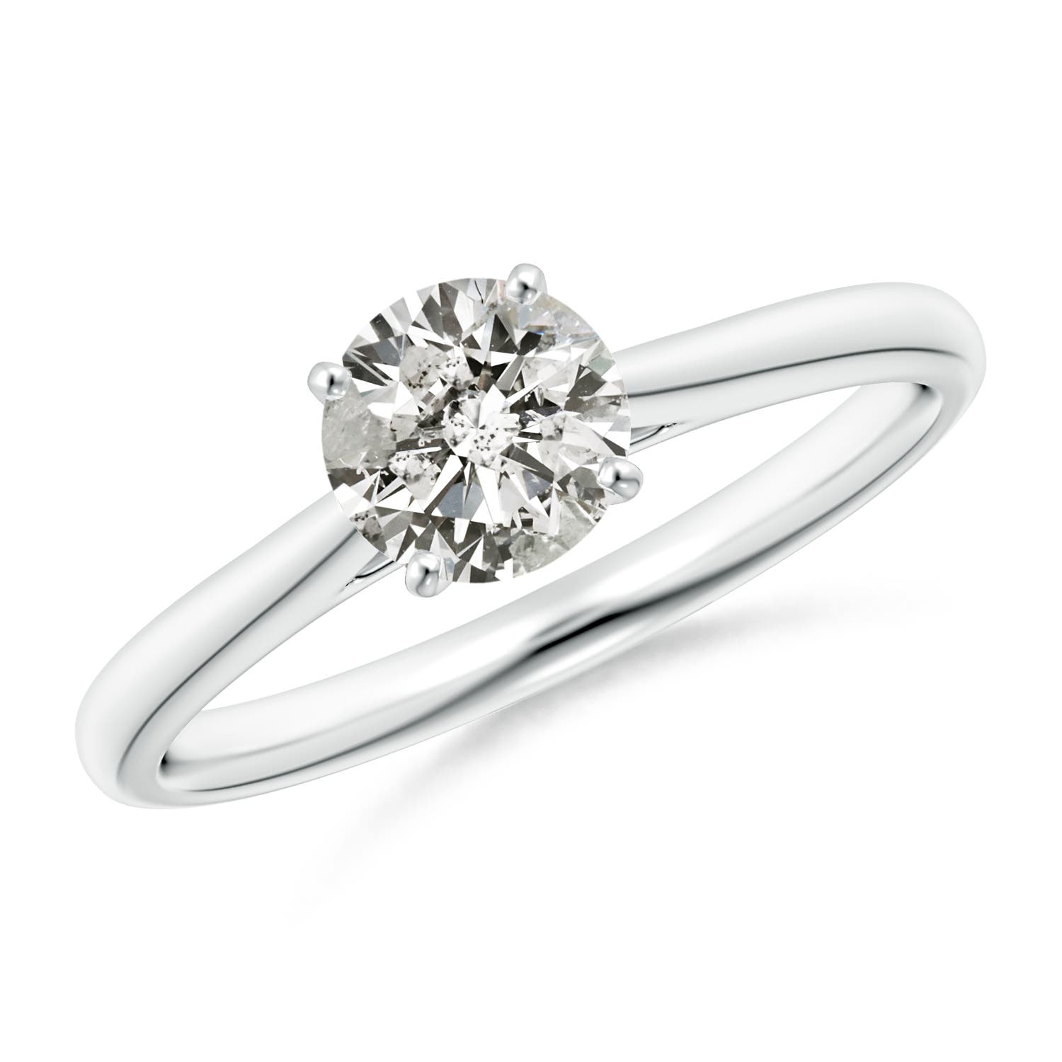 K, I3 / 0.75 CT / 14 KT White Gold