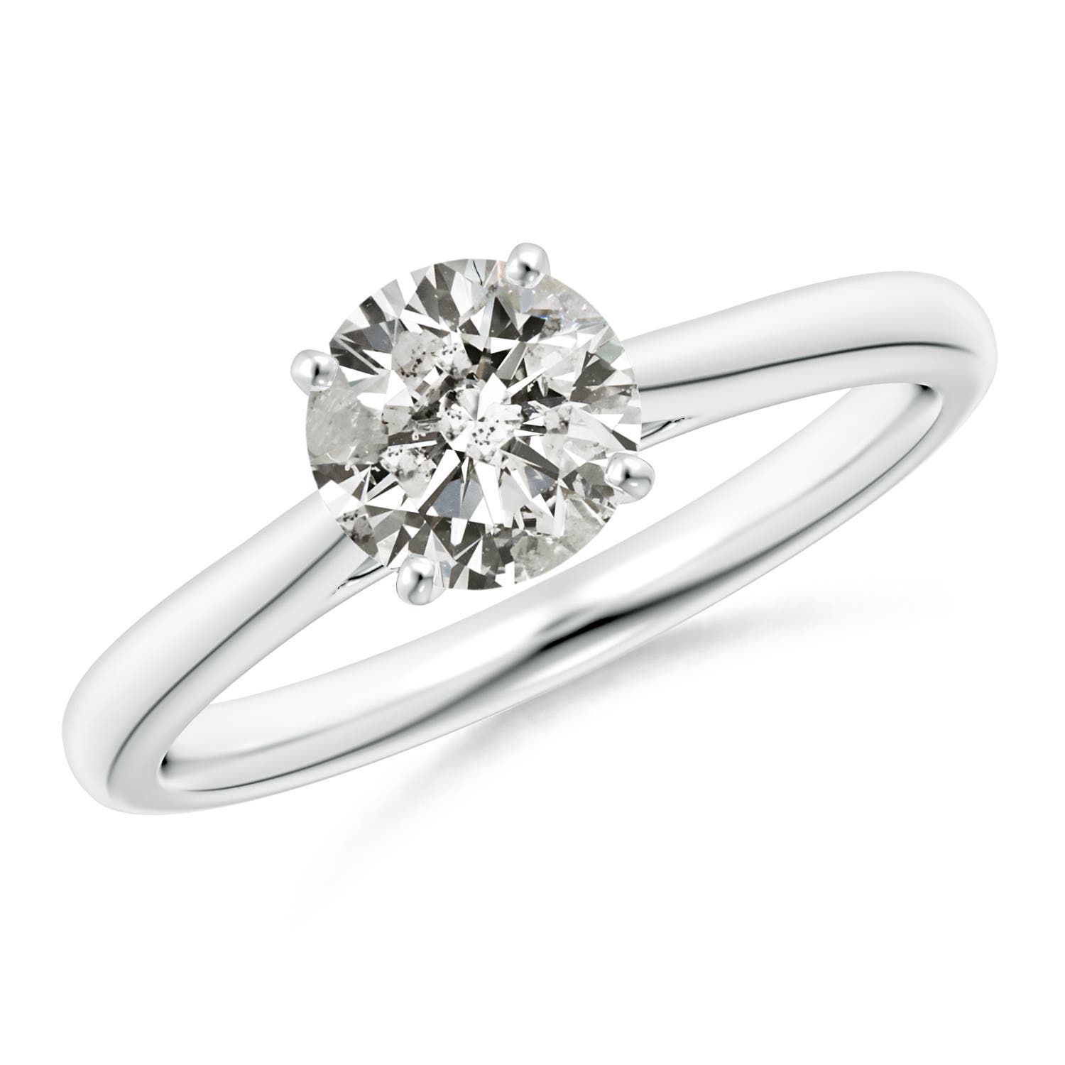 K, I3 / 1 CT / 14 KT White Gold