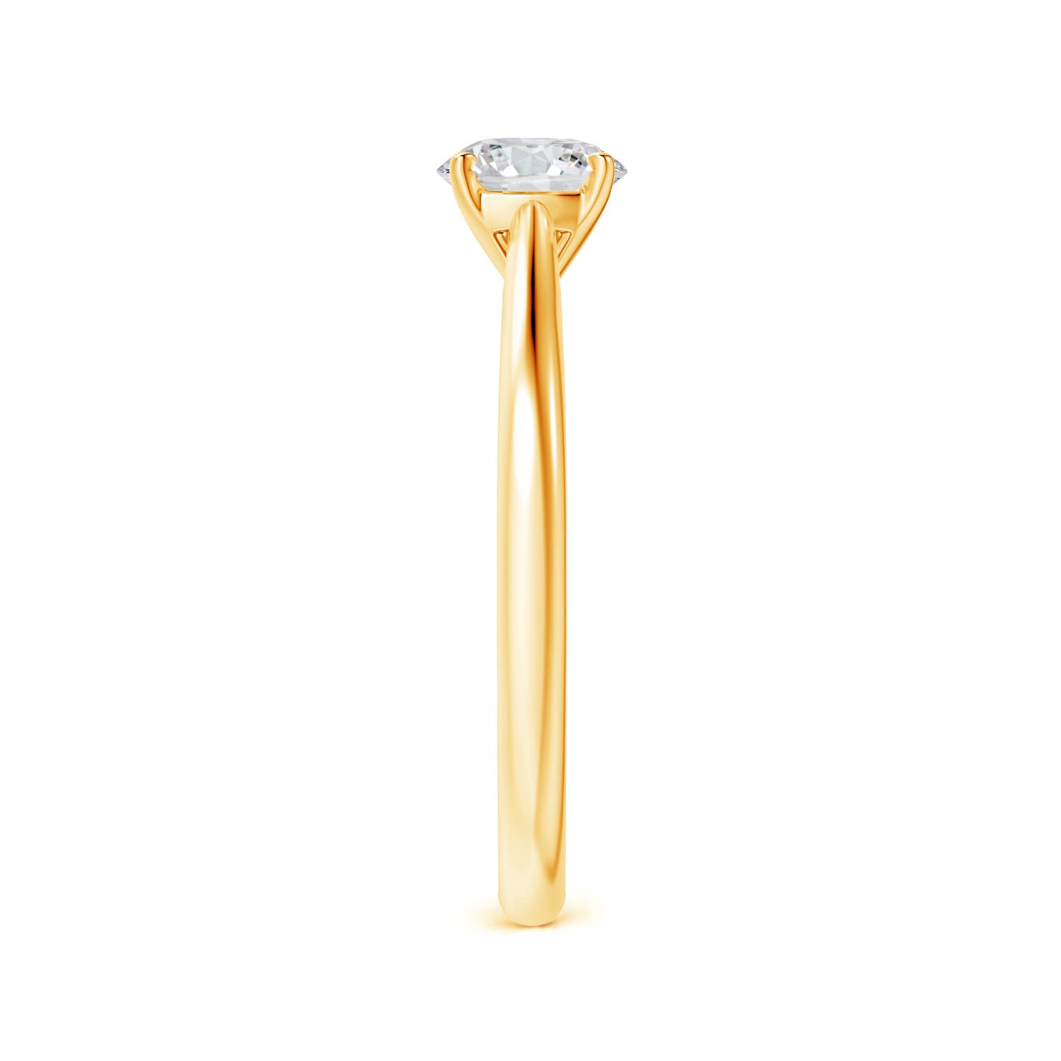 H, SI2 / 0.75 CT / 14 KT Yellow Gold