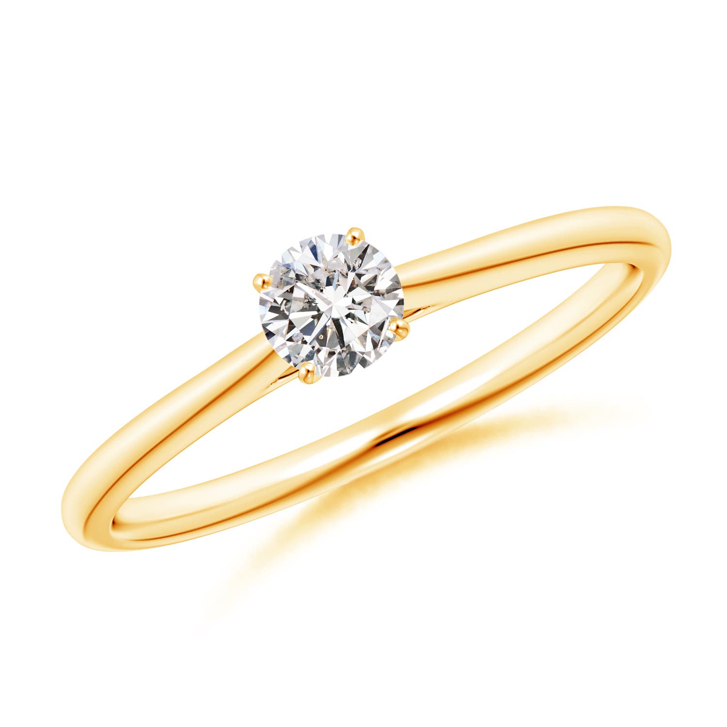 I-J, I1-I2 / 0.25 CT / 14 KT Yellow Gold