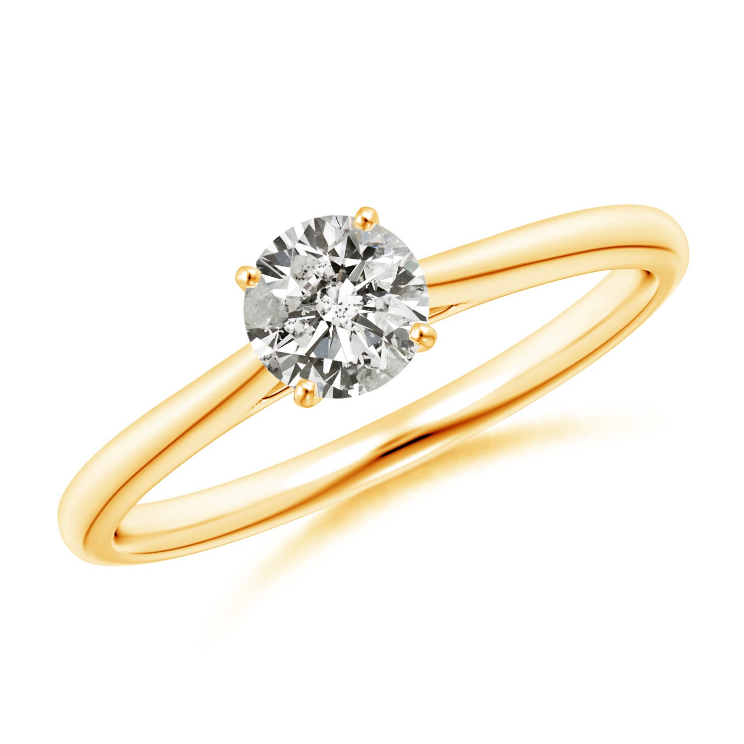 K, I3 / 0.5 CT / 14 KT Yellow Gold