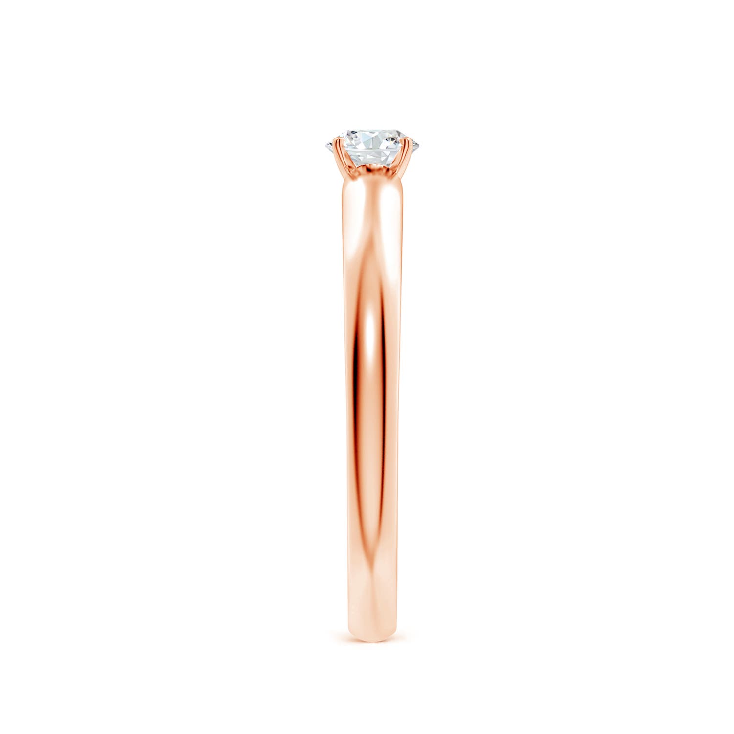 G, VS2 / 0.25 CT / 14 KT Rose Gold