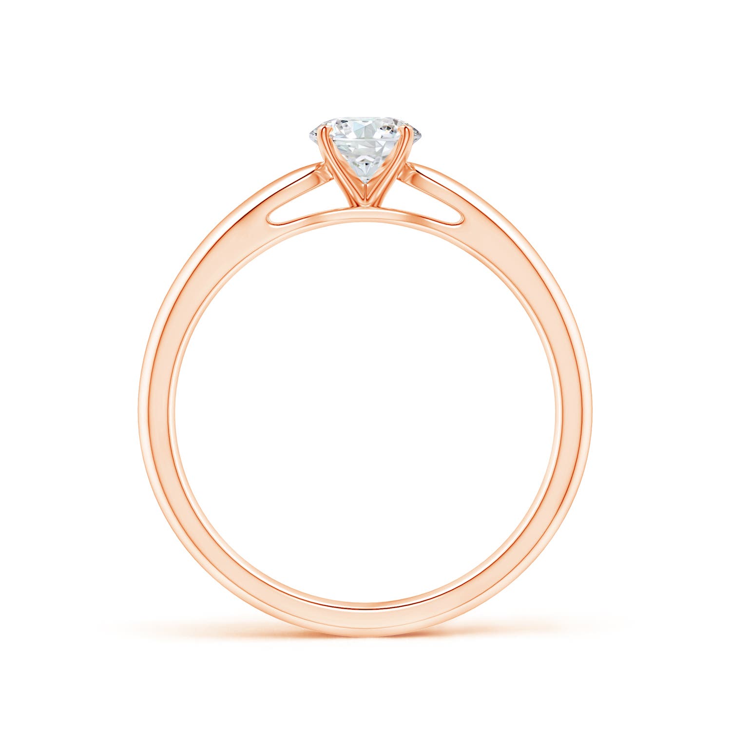 G, VS2 / 0.5 CT / 14 KT Rose Gold