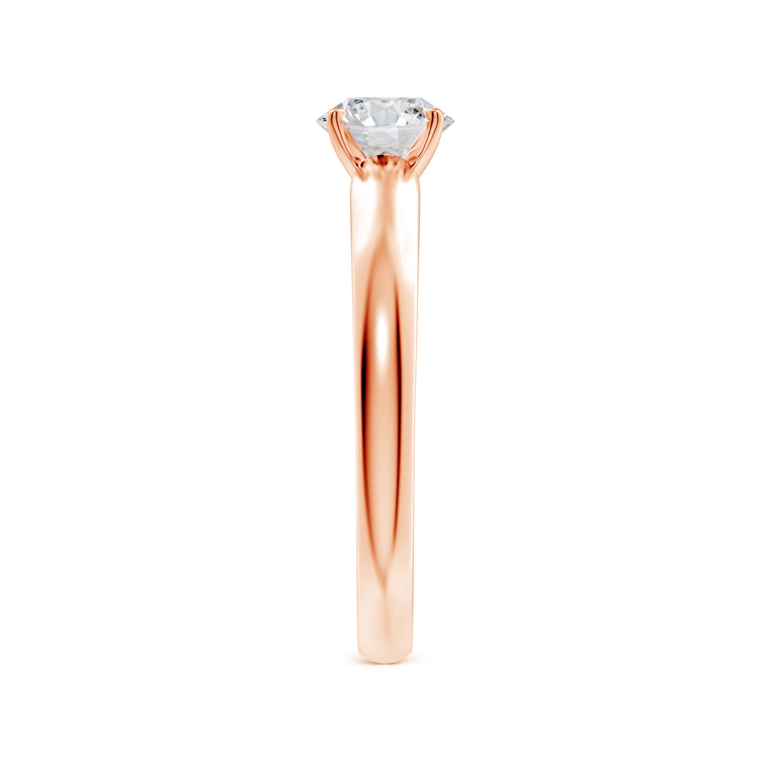 H, SI2 / 0.75 CT / 14 KT Rose Gold